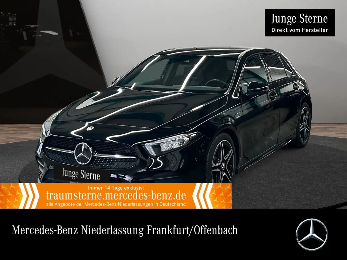 Mercedes-Benz A 200 EDITION 2020+AMG+NIGHT+LED Schwarz - 1