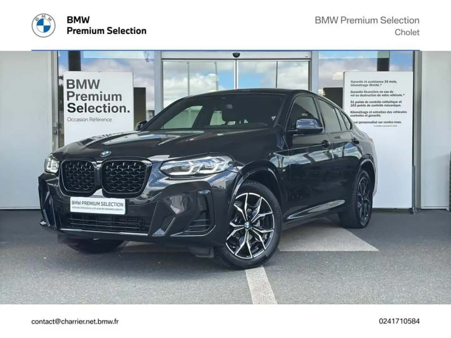 BMW X4 xDrive20d 190ch M Sport Noir - 1