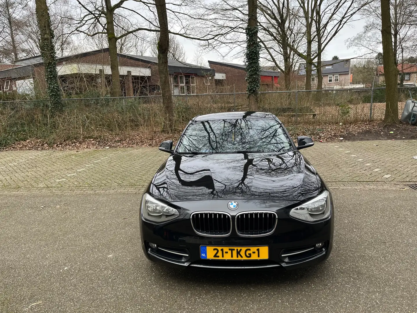 BMW 116 sportline keyless entrey Zwart - 2