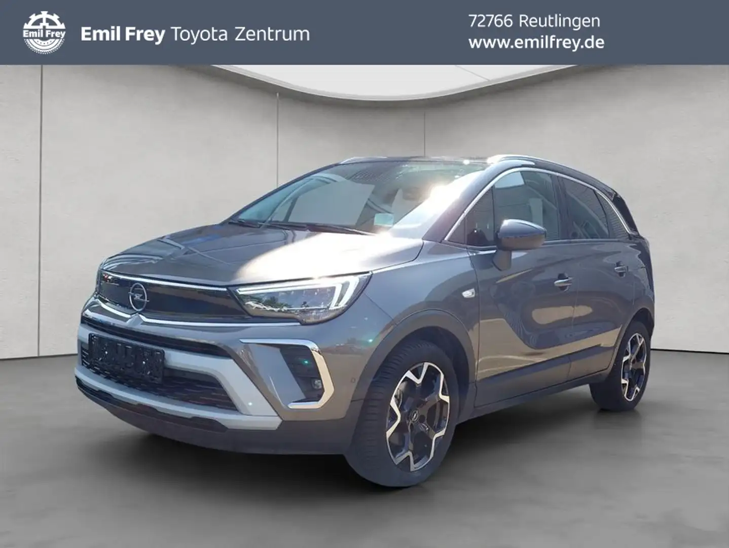 Opel Crossland Crossland 1.2 Automatik Elegance Gris - 1