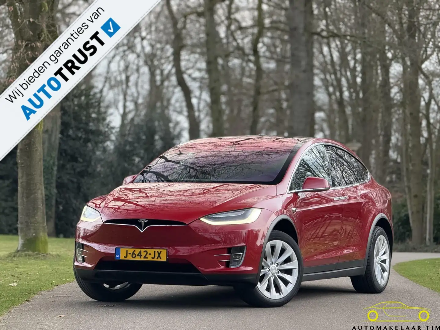 Tesla Model X 100D / Autopilot 2.5 Red - 1