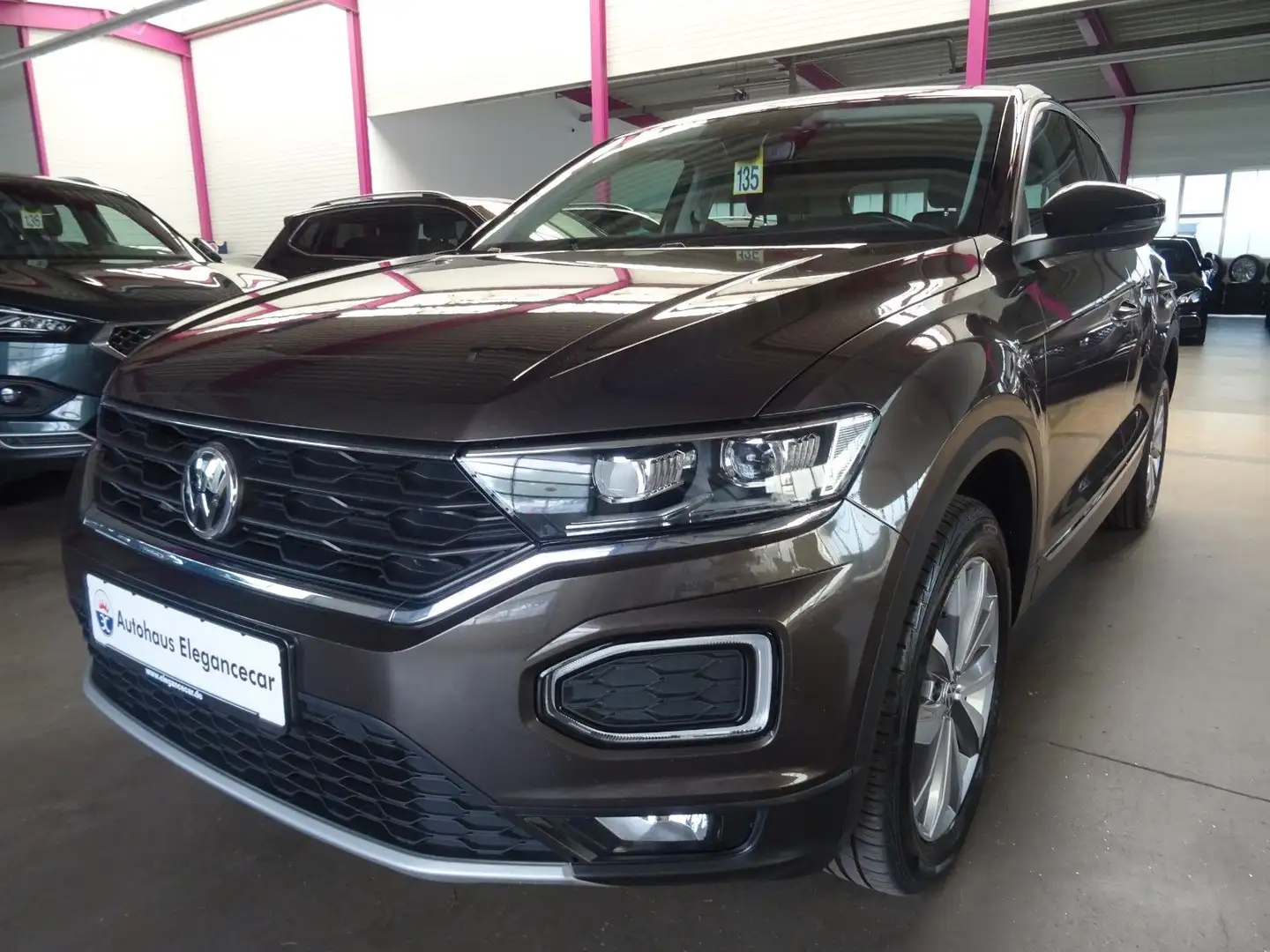 Volkswagen T-Roc T-ROC 2.0 TDI*AHK*NAVI*ACC*TWA*SWA*LED* Braun - 1