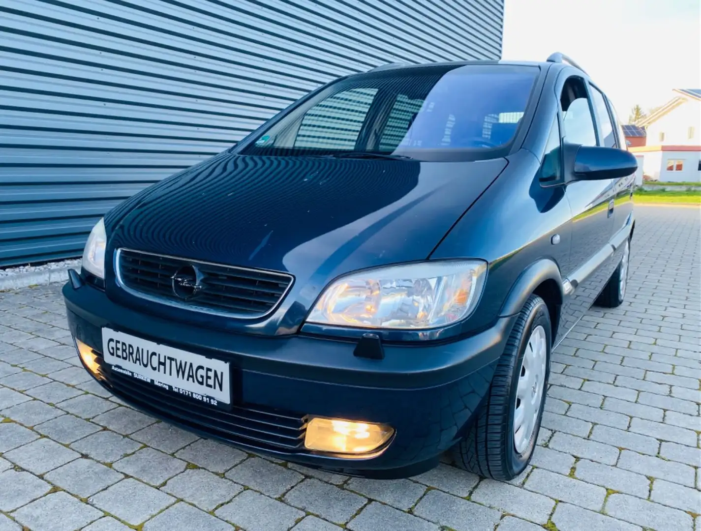 Opel Zafira AElegance*Automatik*Klima*7-Sitze*TÜV:neu Blue - 1
