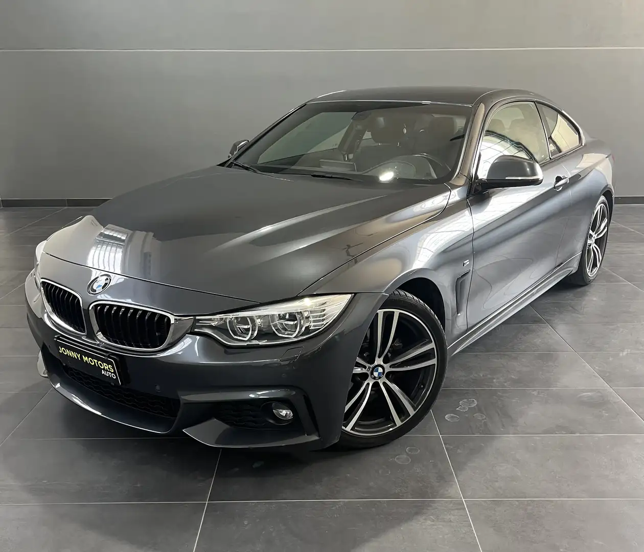 BMW 418 418d Coupe Msport auto Grigio - 1