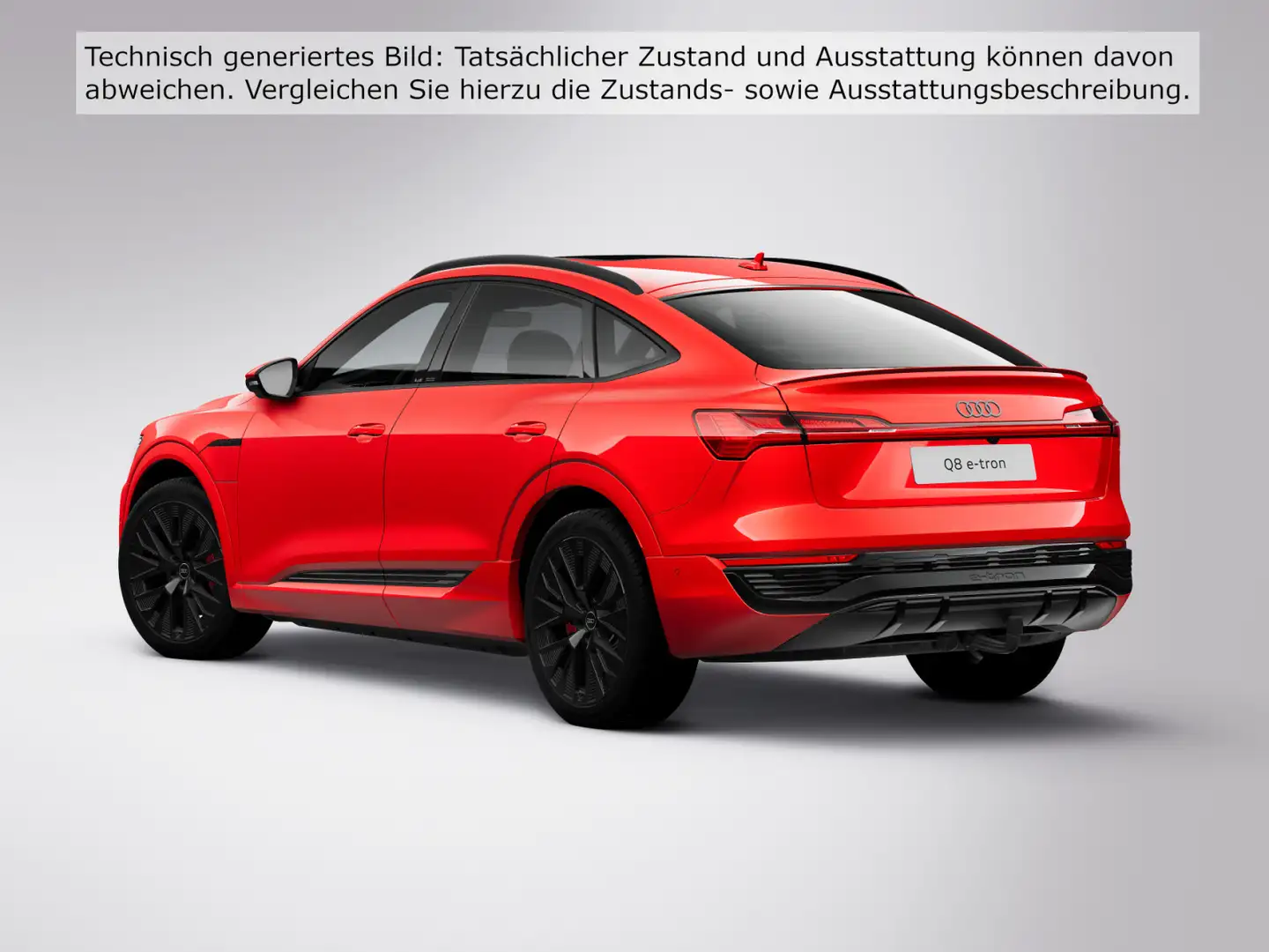 Audi Q8 e-tron S line 55 quattro*PANO*B&O*H Rot - 2