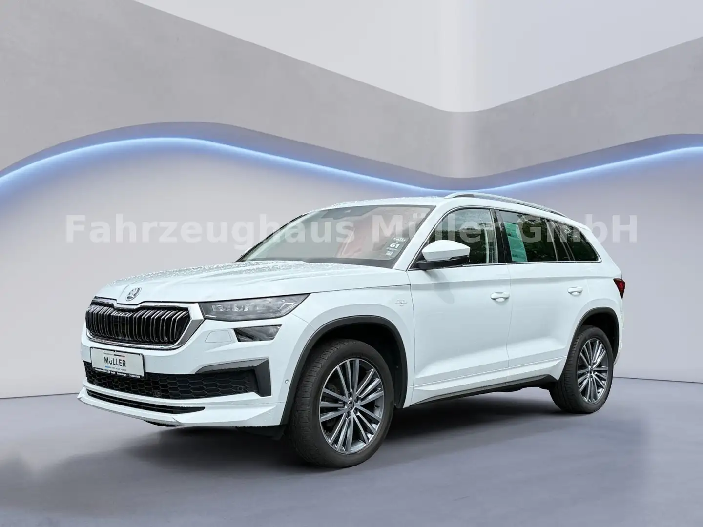 Skoda Kodiaq Laurin&Klement+2.0TDI+150PS+AHK Blanco - 1