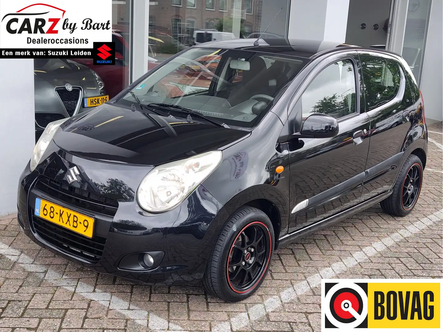 Suzuki Alto 1.0 EXLUSIVE Sportvelgen | Airco | Hoogteverstelli Zwart - 1