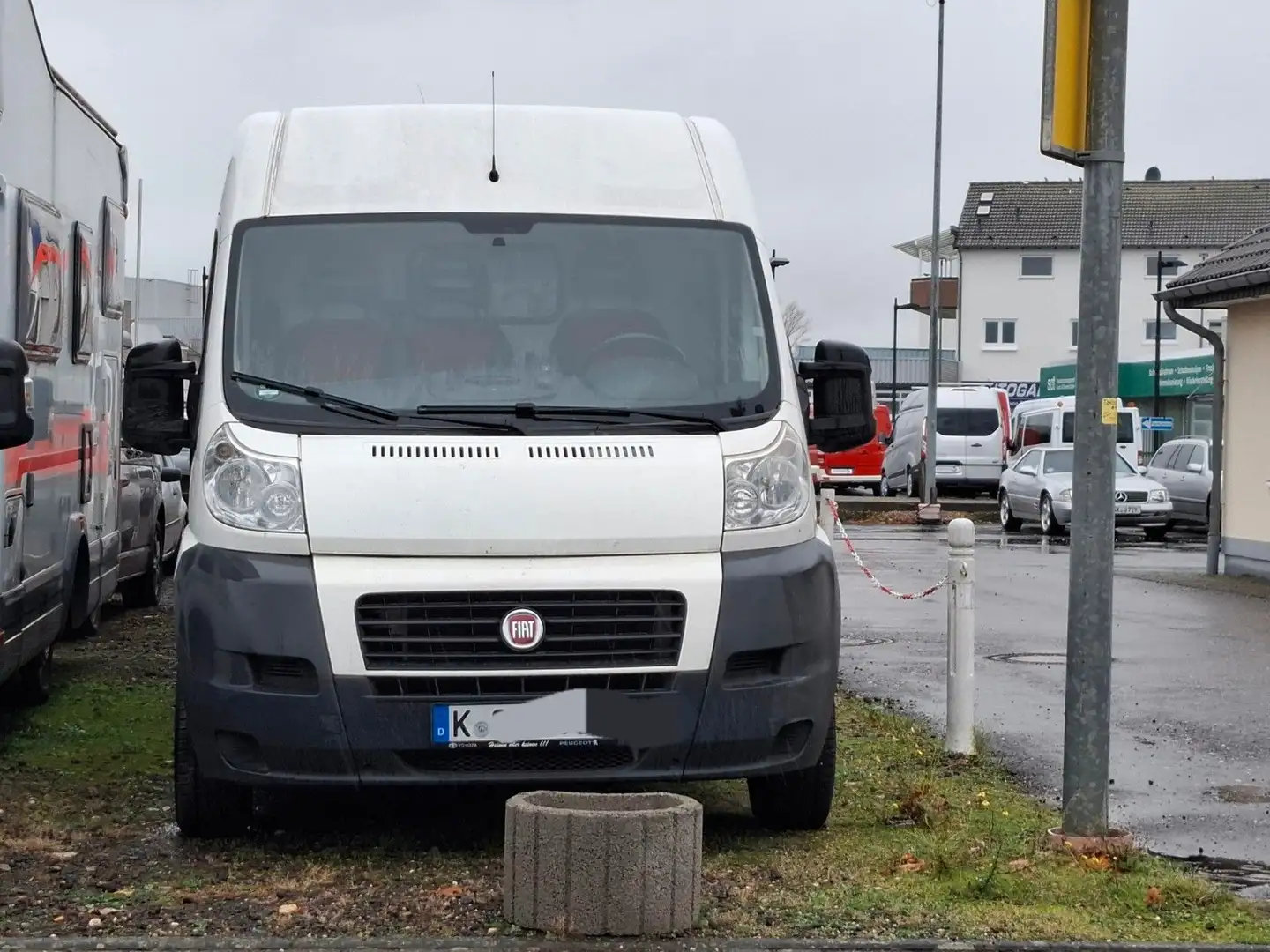 Fiat Ducato Klima Hoch Lang wenig Km Wit - 1