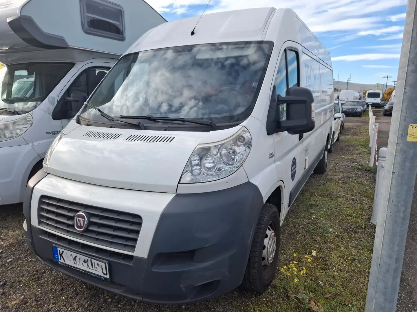 Fiat Ducato Klima Hoch Lang wenig Km Blanc - 2