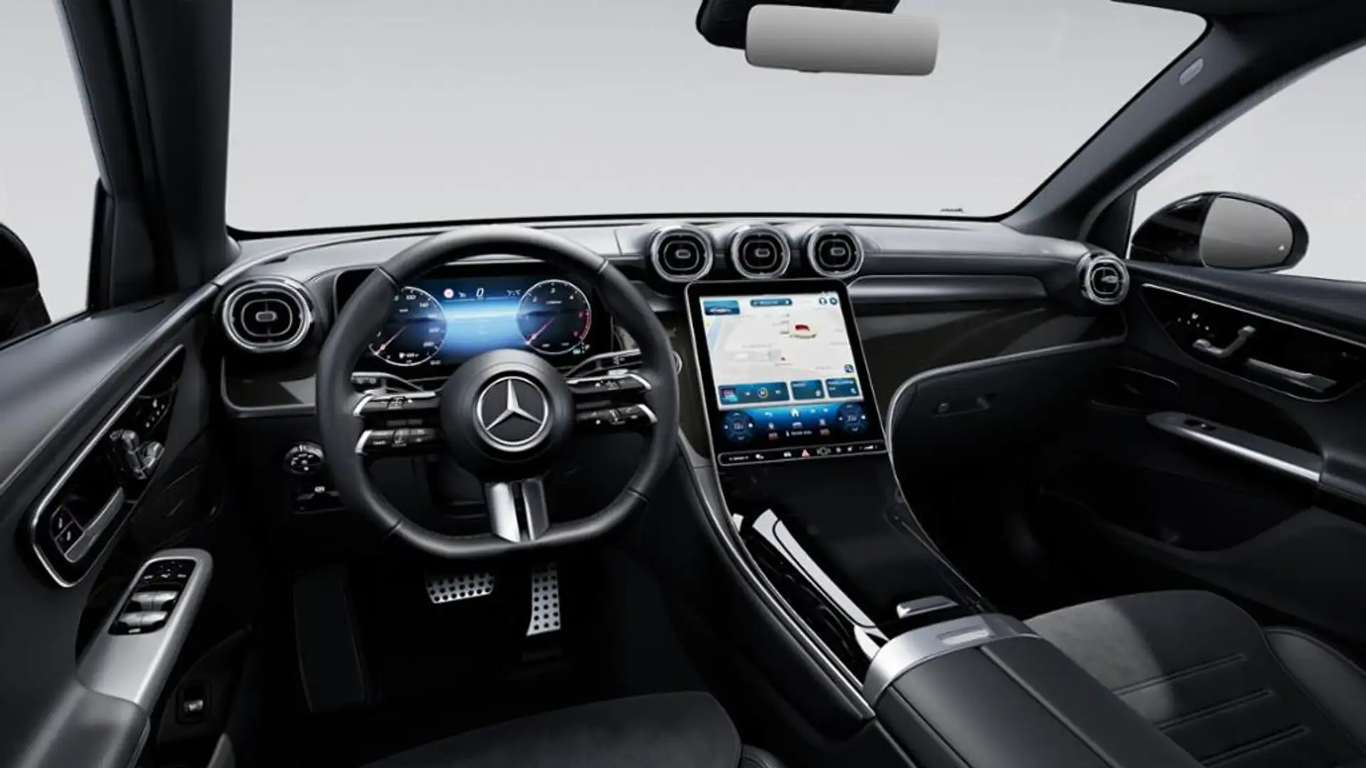 Mercedes-Benz GLC 450 d 4M AMG/Digital Light/AHK/Pano-D/Memory Schwarz - 2