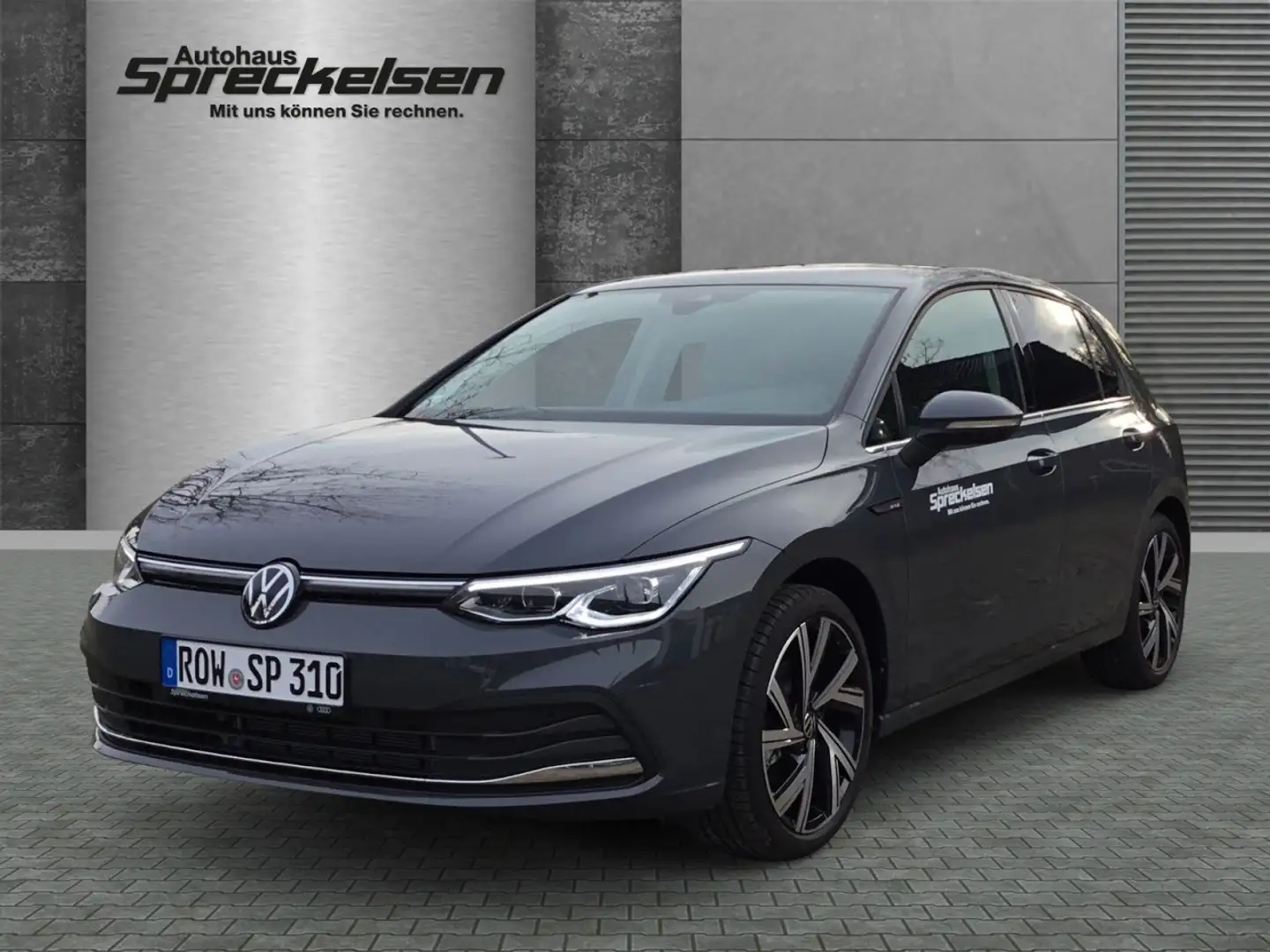 Volkswagen Golf VIII 1.5 TSI Style ++IQ-Light++DSG++ Klima Navi Grau - 1