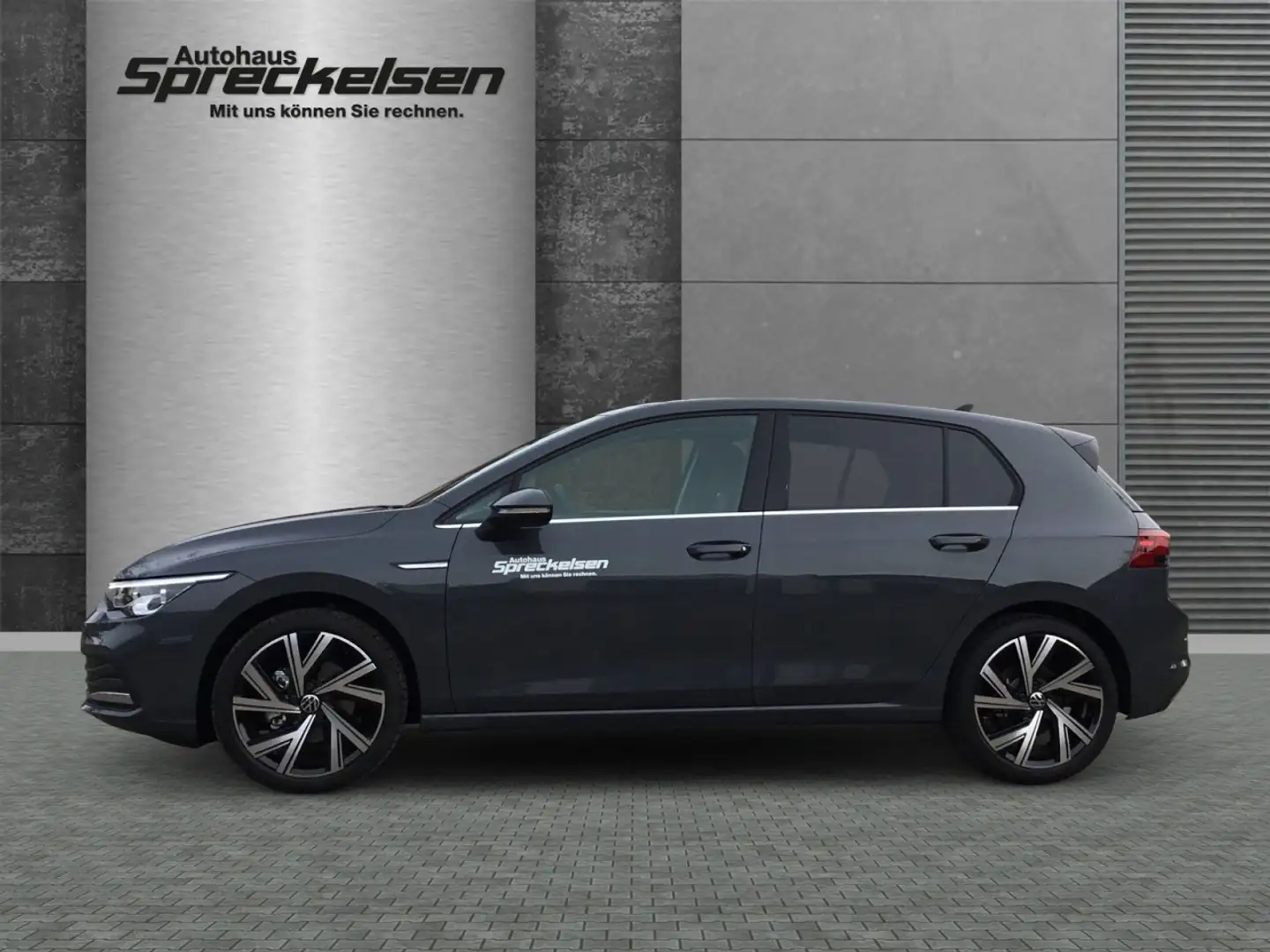 Volkswagen Golf VIII 1.5 TSI Style ++IQ-Light++DSG++ Klima Navi Grau - 2
