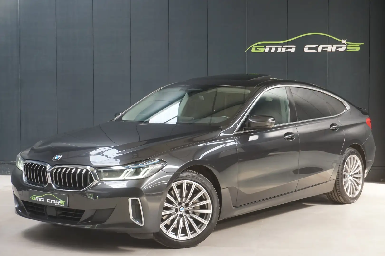 BMW 620 Gran Turismo dA Automaat-Nav-Head Up-360c-Garantie Black - 1