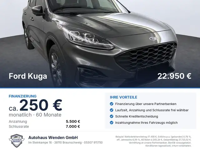 Ford Kuga 2.5 Plug in Hybrid ST Line X | Navi | Kamer