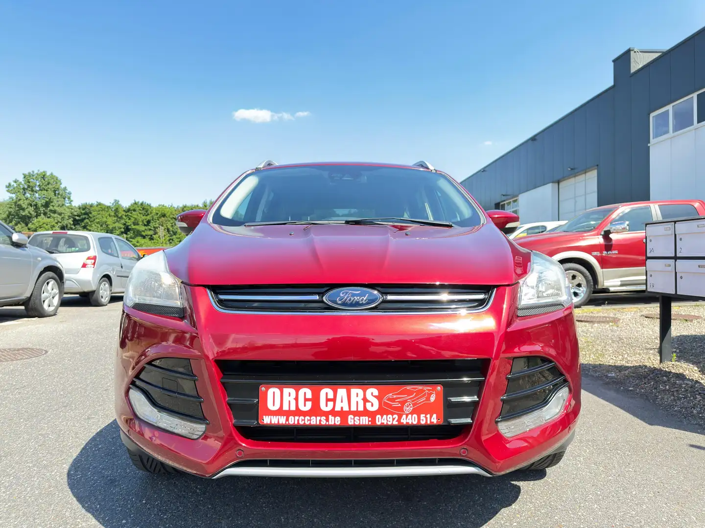 Ford Kuga 2.0 TDCi 4x4 AUTOMAAT Titanium+ EURO6b GARANTIE Rot - 1