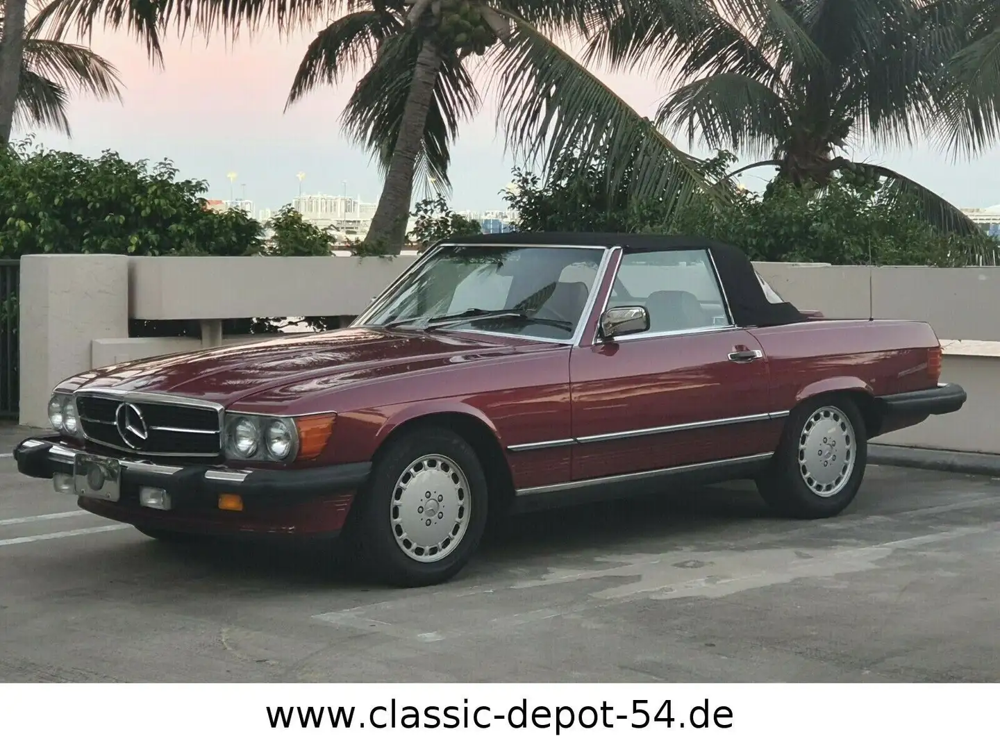 Mercedes-Benz SL 560 Rot - 1