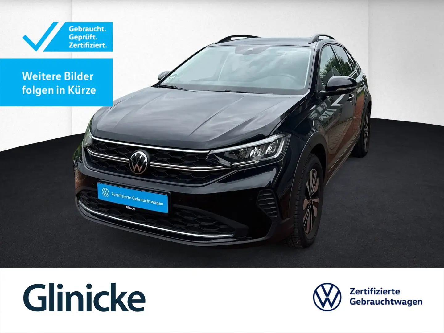 Volkswagen Taigo Move 1.0 TSI AHK+Sitzh.+Navi+PDC+Clima+LM+ Schwarz - 1