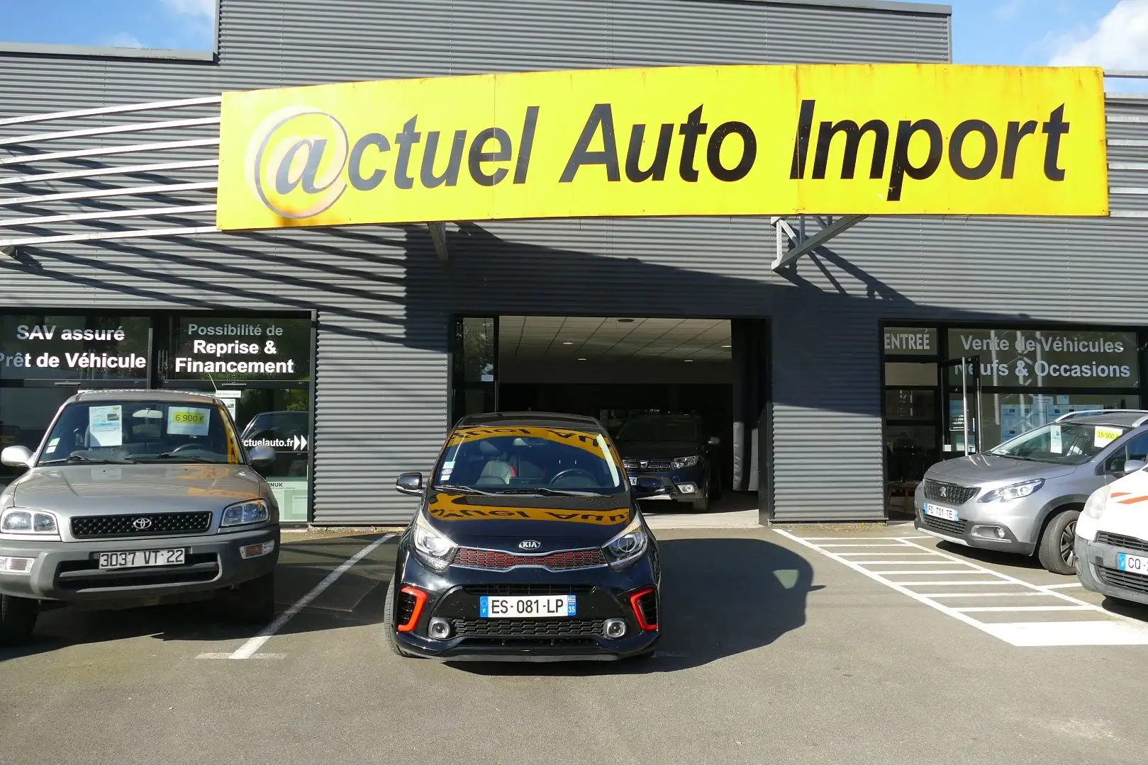 Kia Picanto 1.0 67CH GT LINE Noir - 1