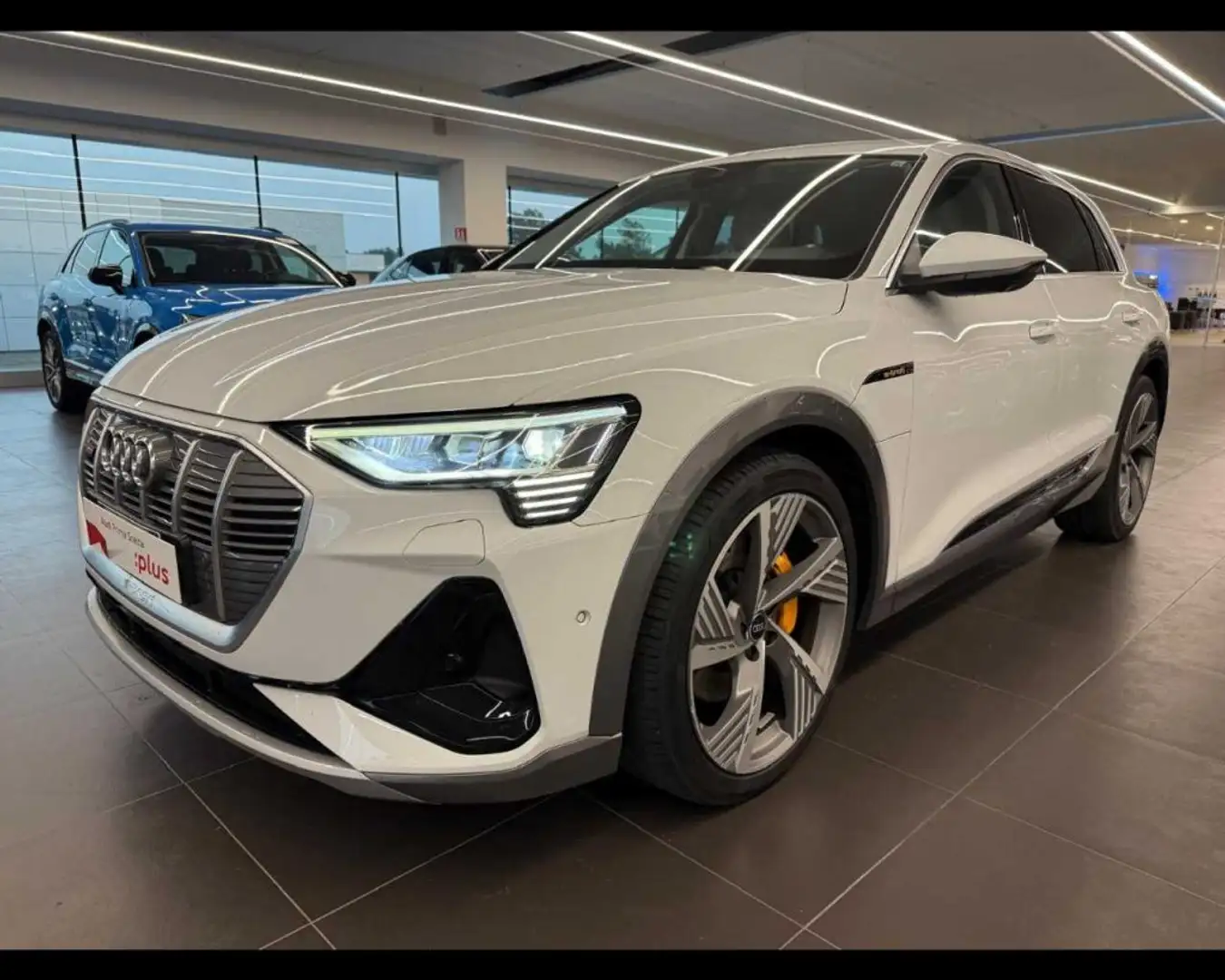 Audi e-tron 55 quattro Evolution Blanc - 1