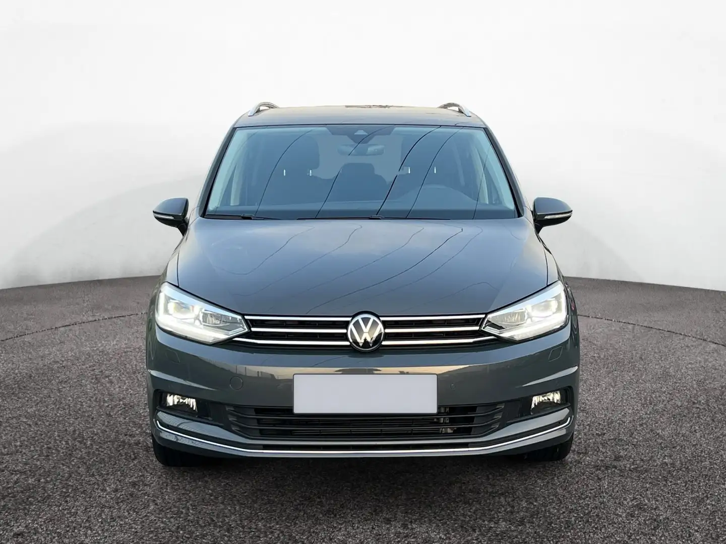 Volkswagen Touran Highline TDI DSG|7-SITZE|AHK|eHECK|NAVI| Grau - 2