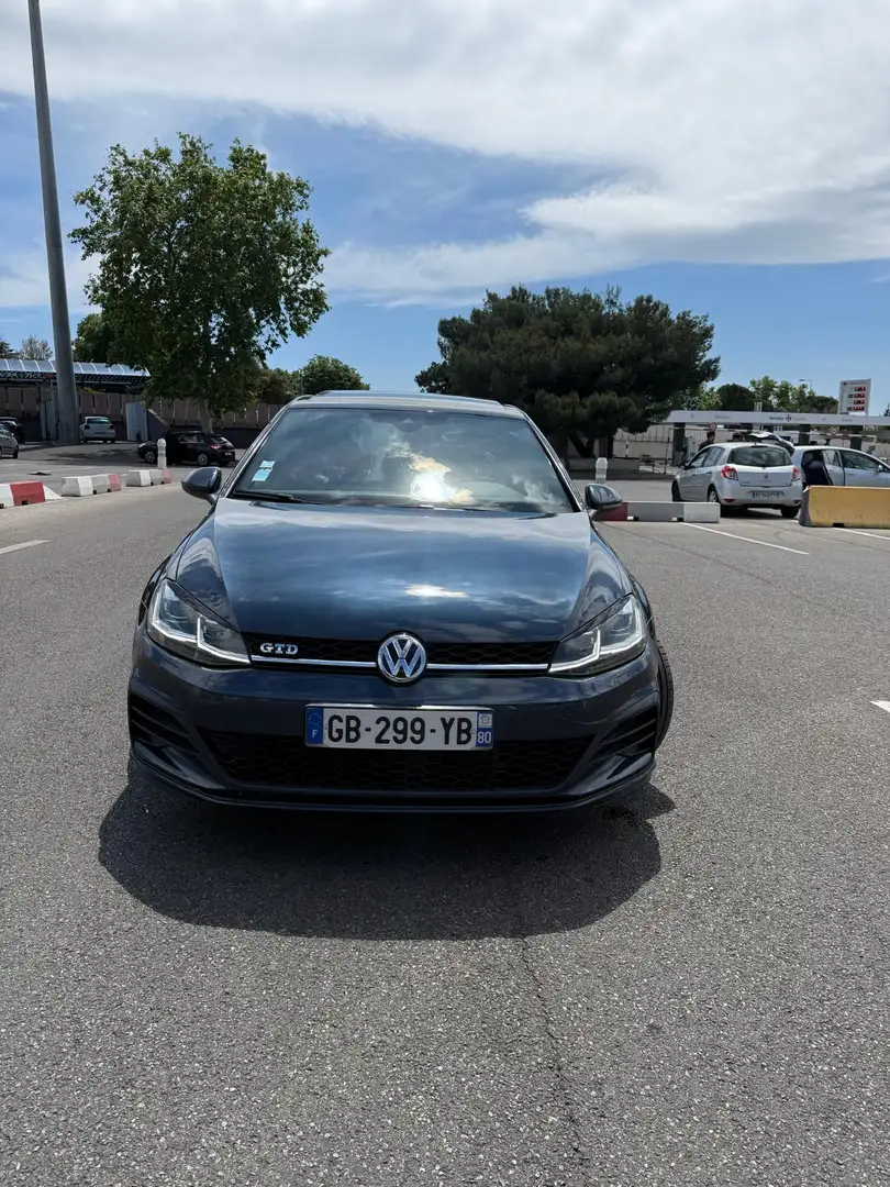 Volkswagen Golf GTD Bleu - 2