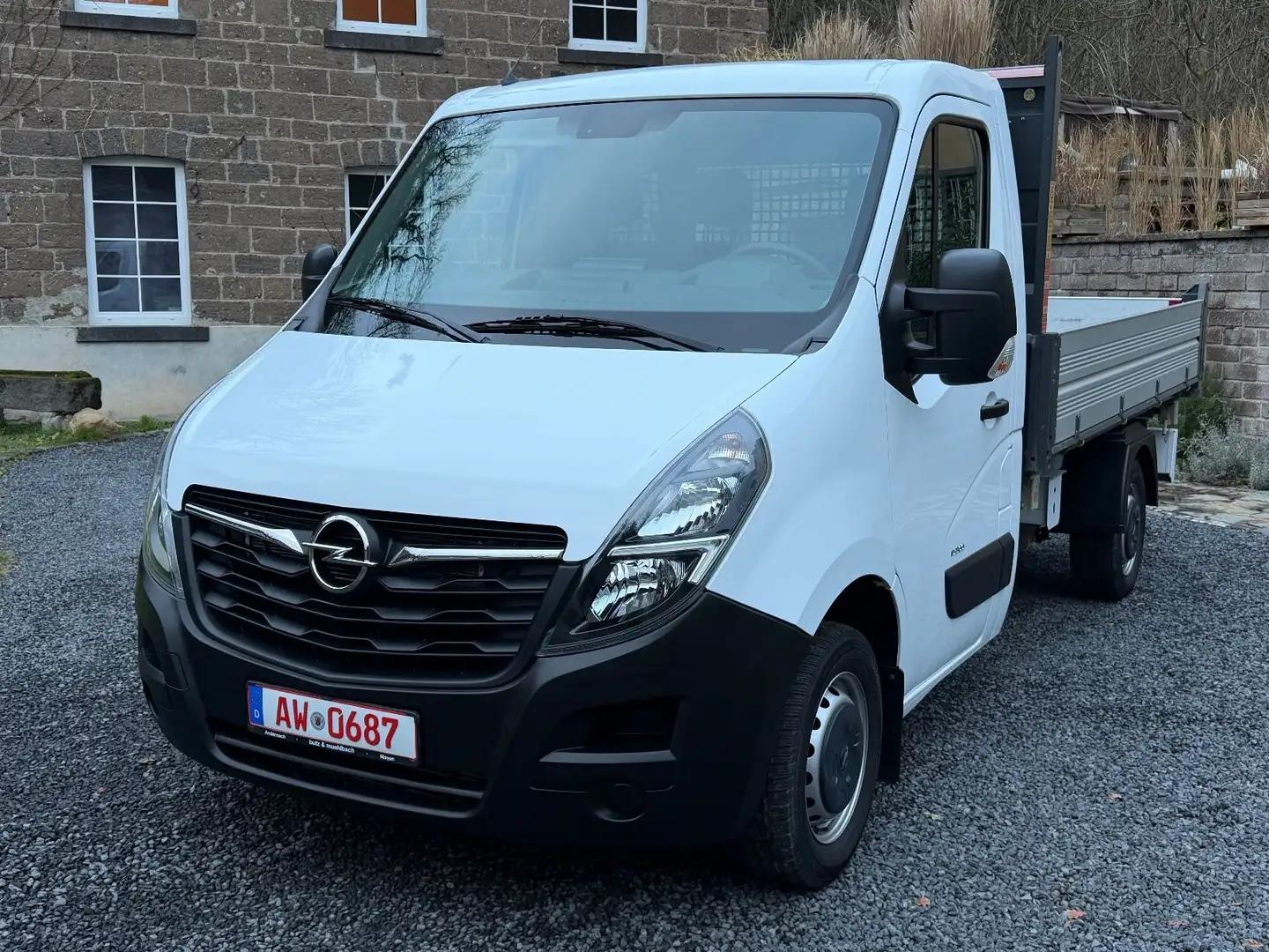 Opel Movano B 3 Seiten Kipper L2H1 3,5t Neuwertig! Weiß - 1