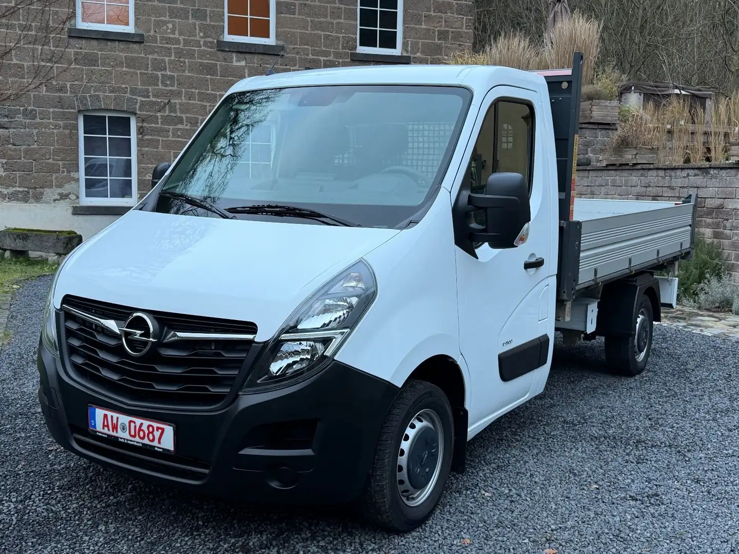 Opel Movano B 3 Seiten Kipper L2H1 3,5t Neuwertig! Weiß - 2
