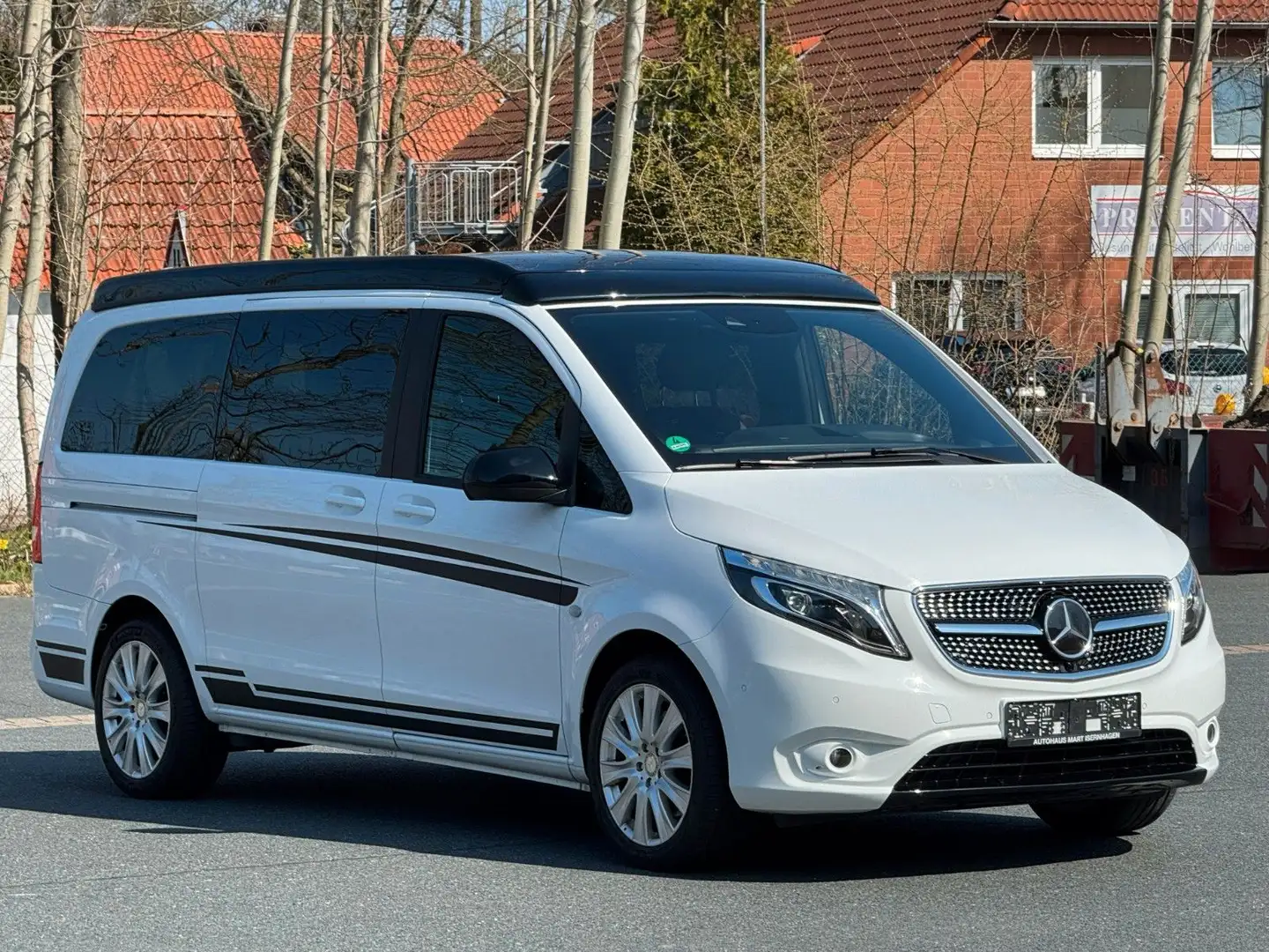 Mercedes-Benz V 220 VITO V220  CAMPER/AUFSTELLDACH/LED/RFK/AHK/STHZ Wit - 1