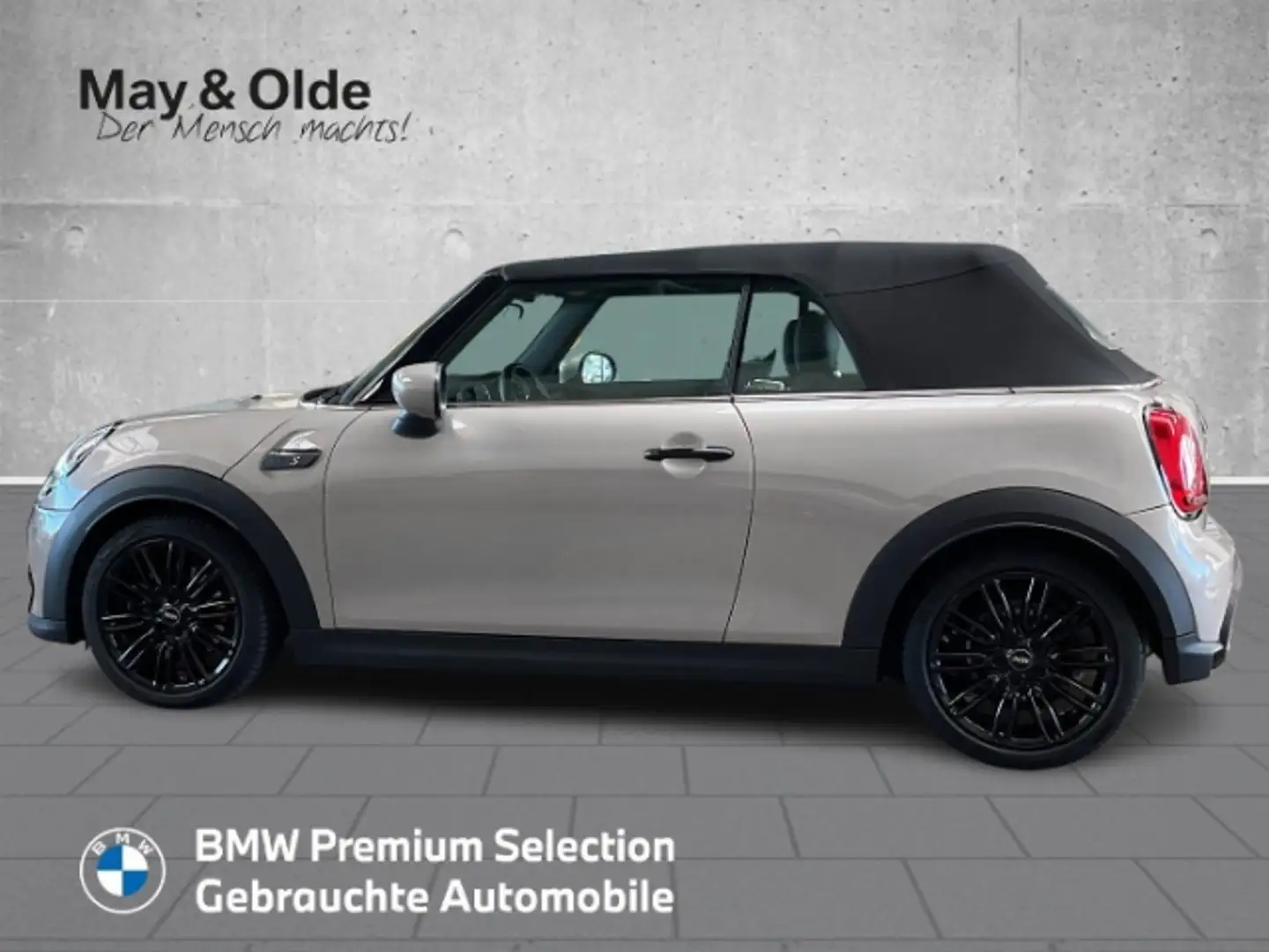 MINI Cooper S Cabrio Navi T-Leder LED PDC SHZ DAB Automatik Clas Grau - 2