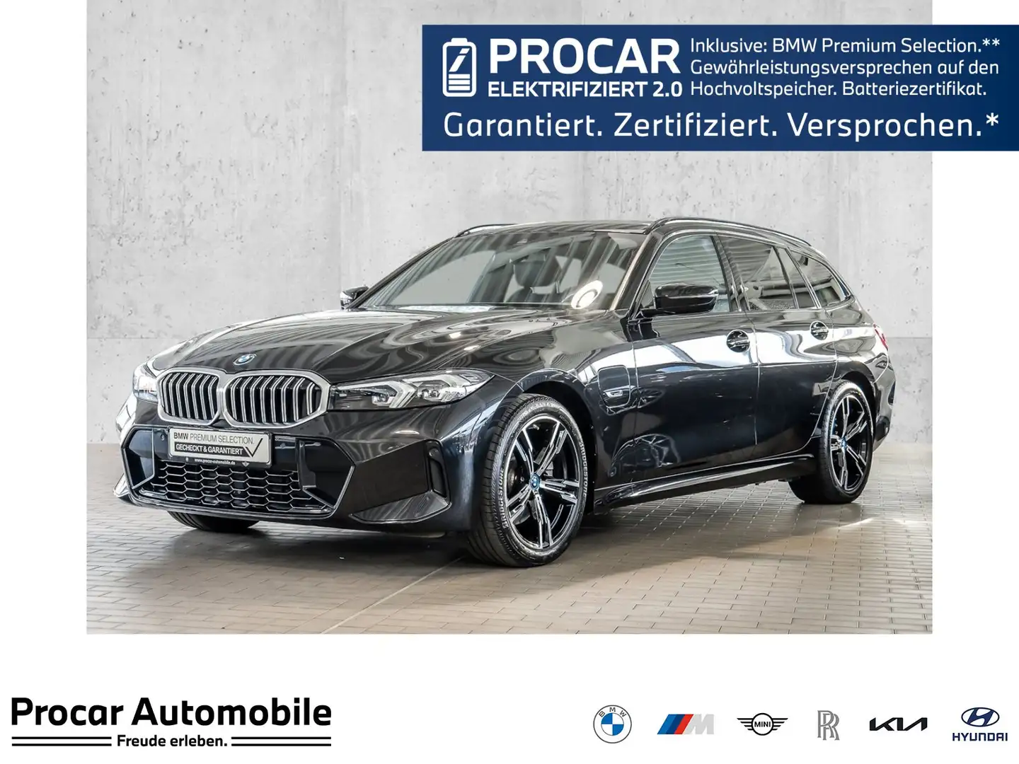 BMW 320 e Touring MSport Widescreen Display PDC LED Schwarz - 1