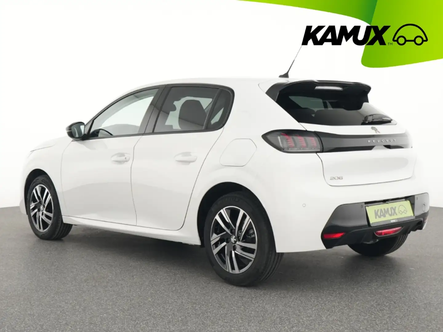 Peugeot 208 1.2PureTech Aut.Allure+LED+NAVI+CARPLAY Weiß - 2
