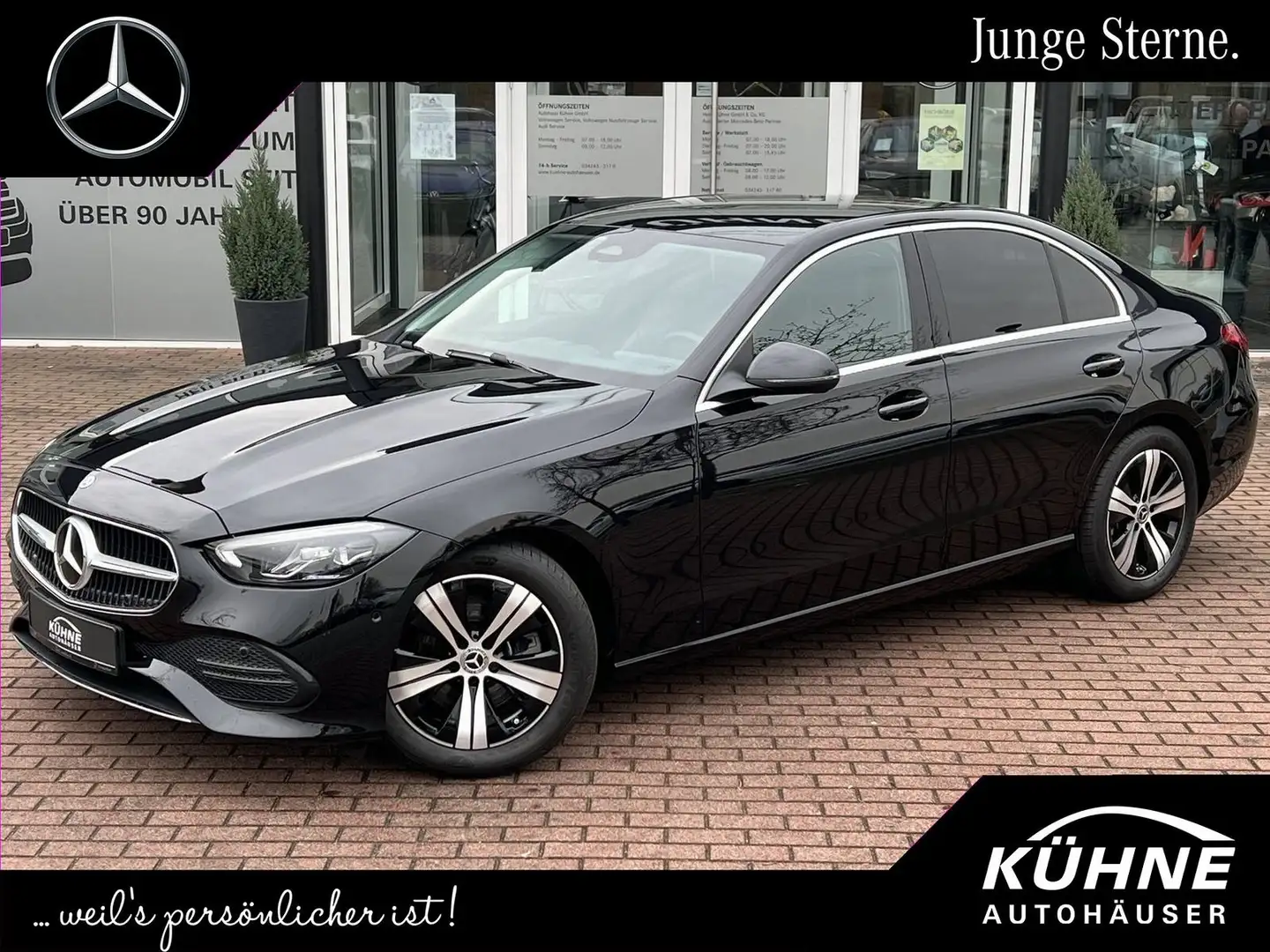 Mercedes-Benz C 200 d Avantgarde Advanced AHK+Winter+LED+Totw. Schwarz - 1