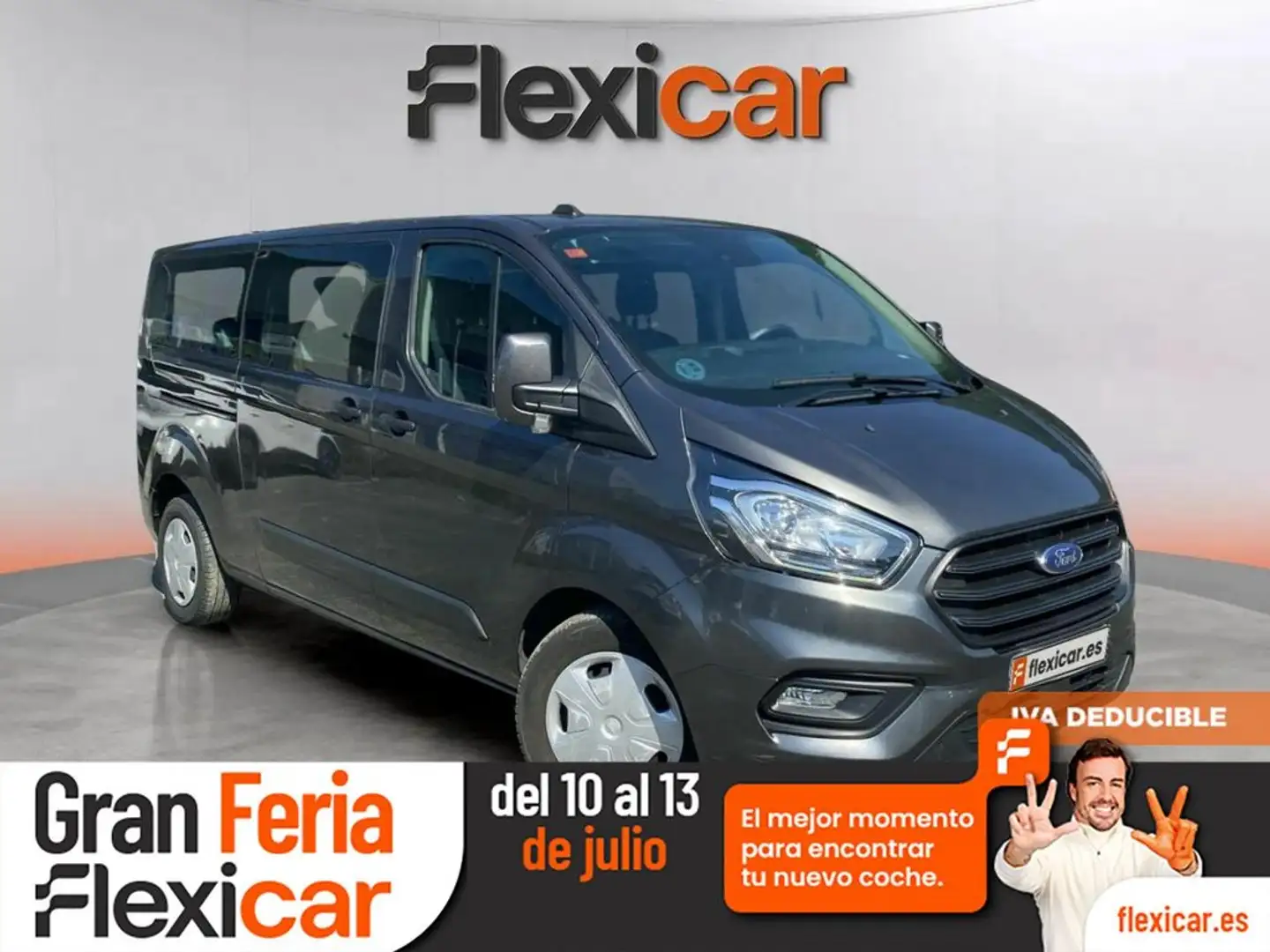 Ford Transit Custom KOMBI FT 320 L2 TREND 2.0 ECOBULE 96KW Gris - 1