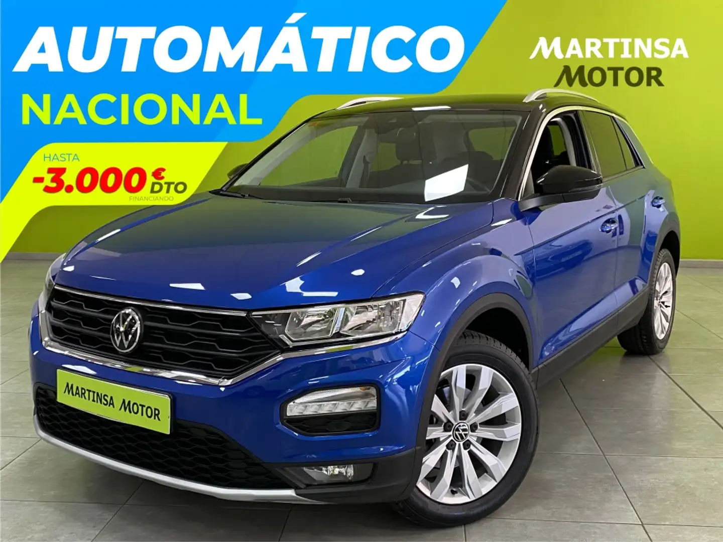 Volkswagen T-Roc 1.5 TSI Advance DSG7 Azul - 1
