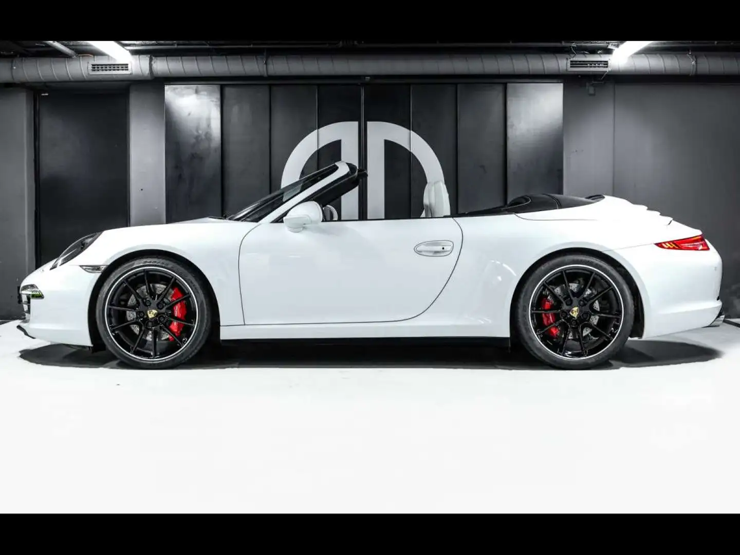 Porsche 911 .1 991 CARRERA 4S CABRIOLET PDK18WABGASTEMPO Wit - 2