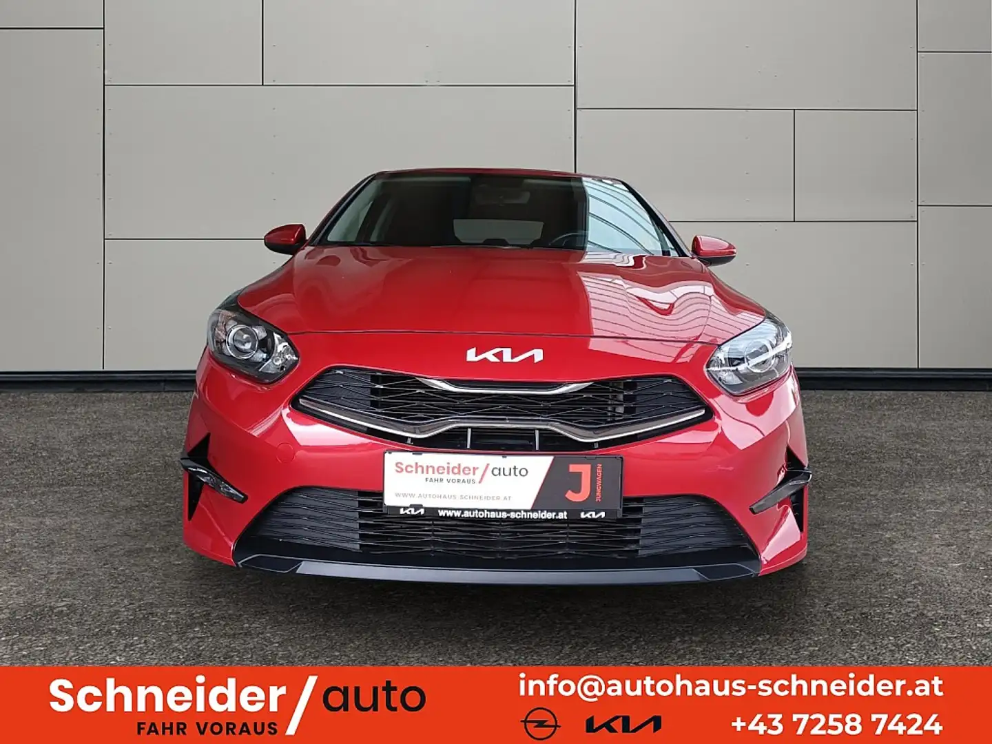 Kia Ceed / cee'd ceed 1,0 T-GDI GPF Titan mit Paket P1 TGDI/MT6 Rot - 2