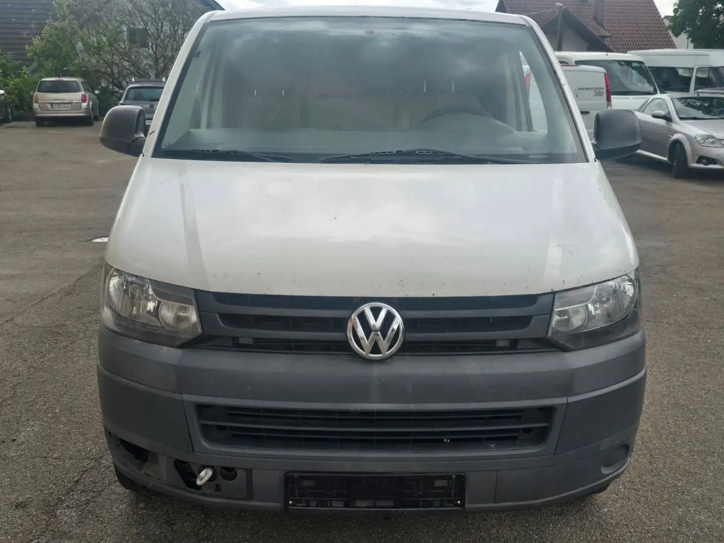 Volkswagen T5 Transporter Kasten-Kombi Kasten lang Bílá - 2