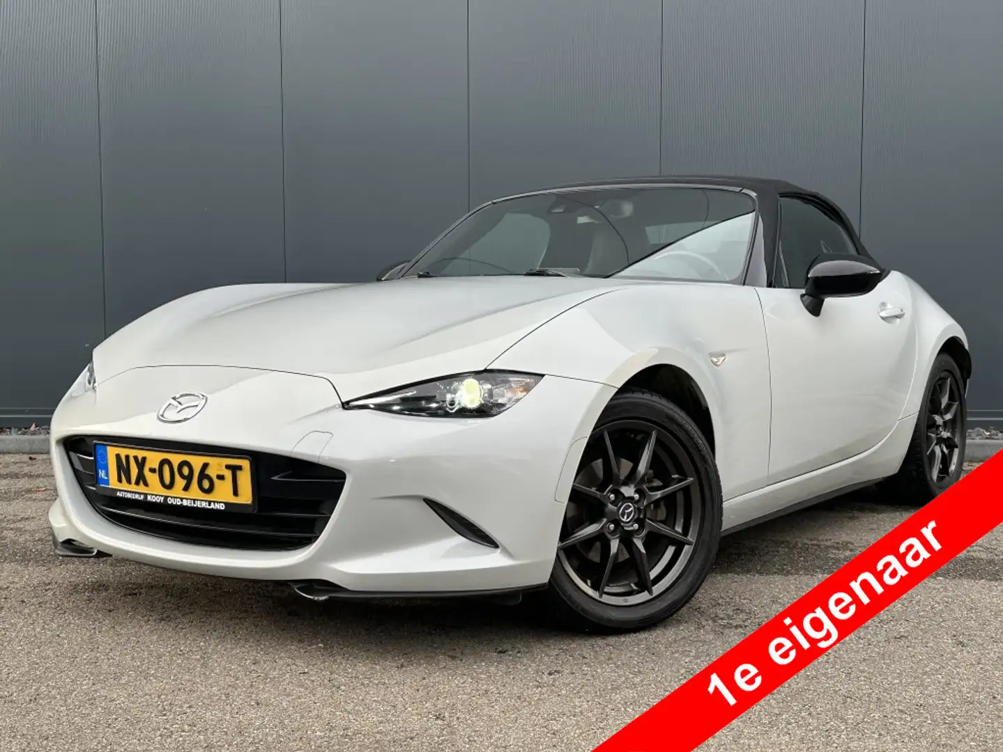 Mazda MX-5 1.5 SkyActiv 131PK GT-M / Leer / Bose / Stoelverwa Wit - 1