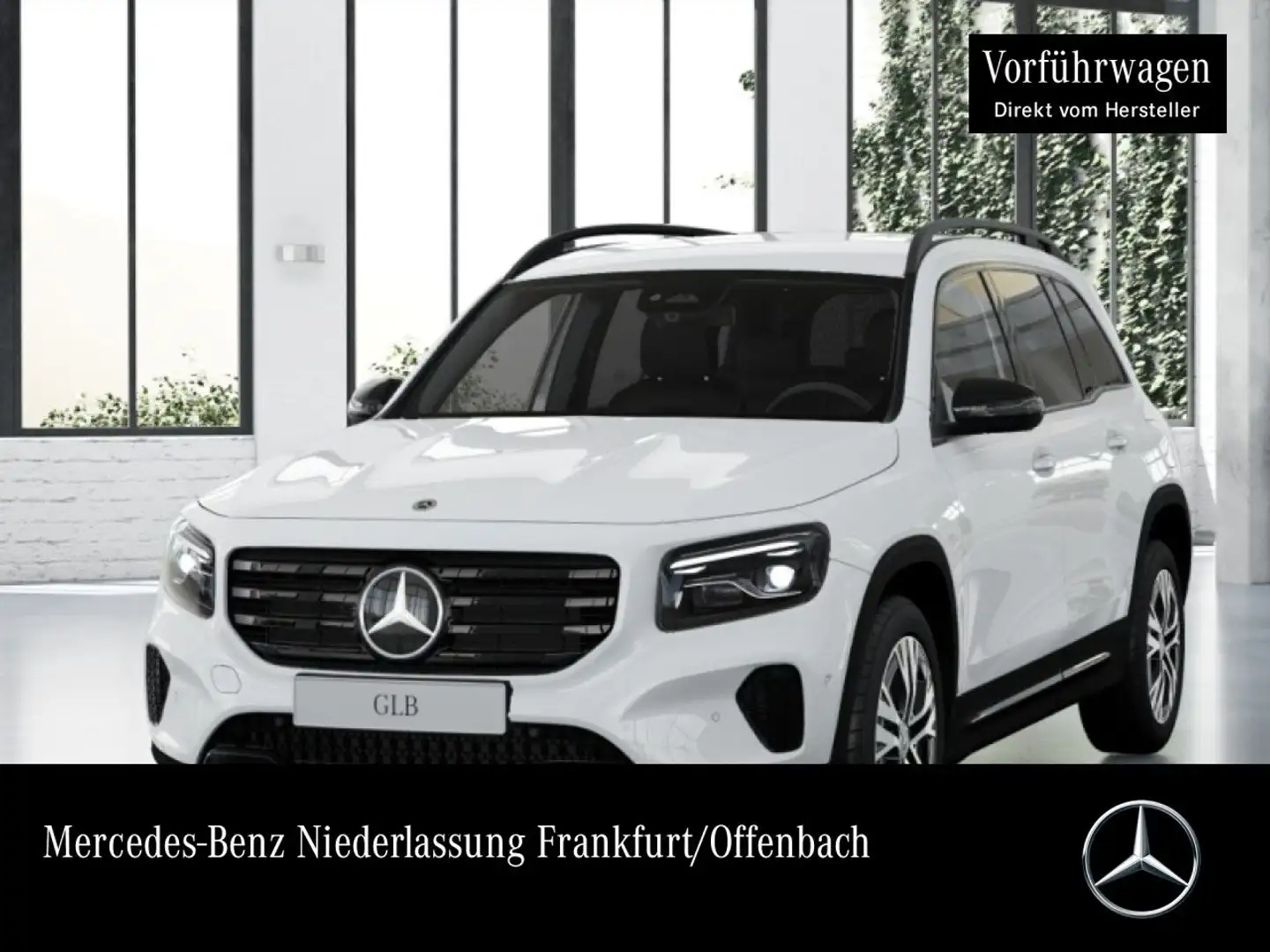 Mercedes-Benz GLB 200 d PROGRESSIVE+NIGHT+AHK+MULTIBEAM+KAMERA Weiß - 1