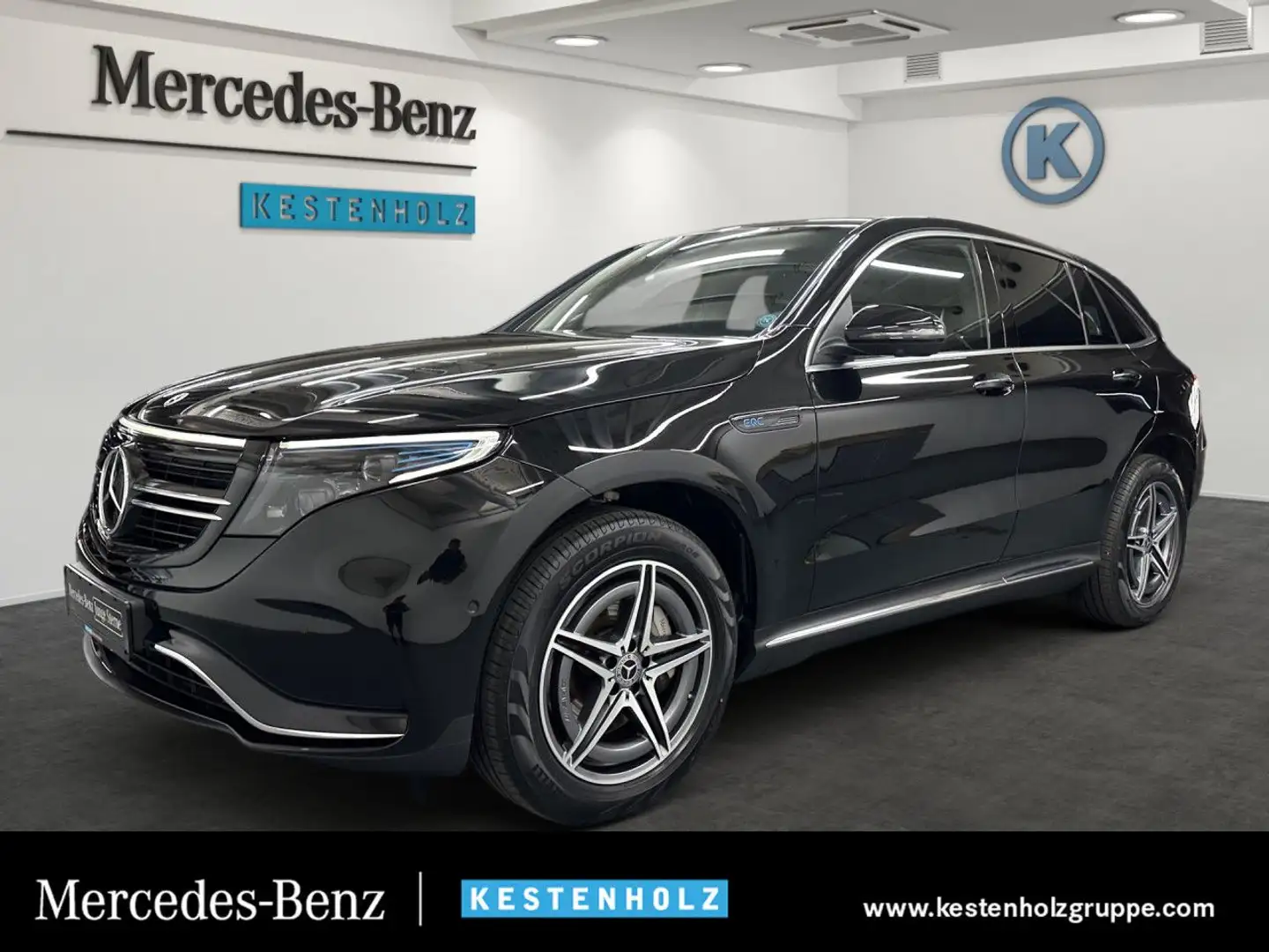 Mercedes-Benz EQC 400 4MATIC AMG Line Carbon Multibeam Kamera Negru - 1