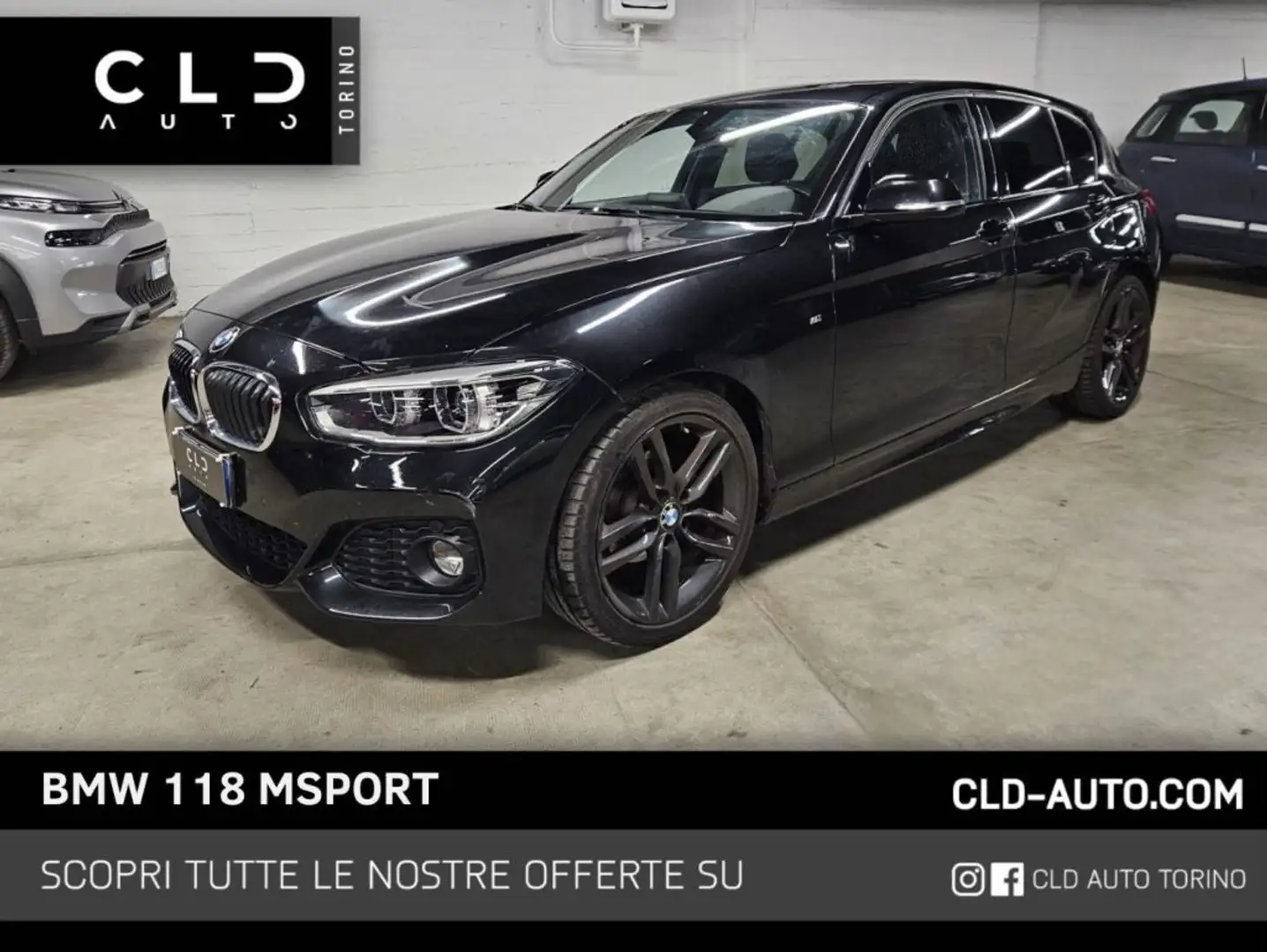 BMW 118 d 5p. Msport Siyah - 1