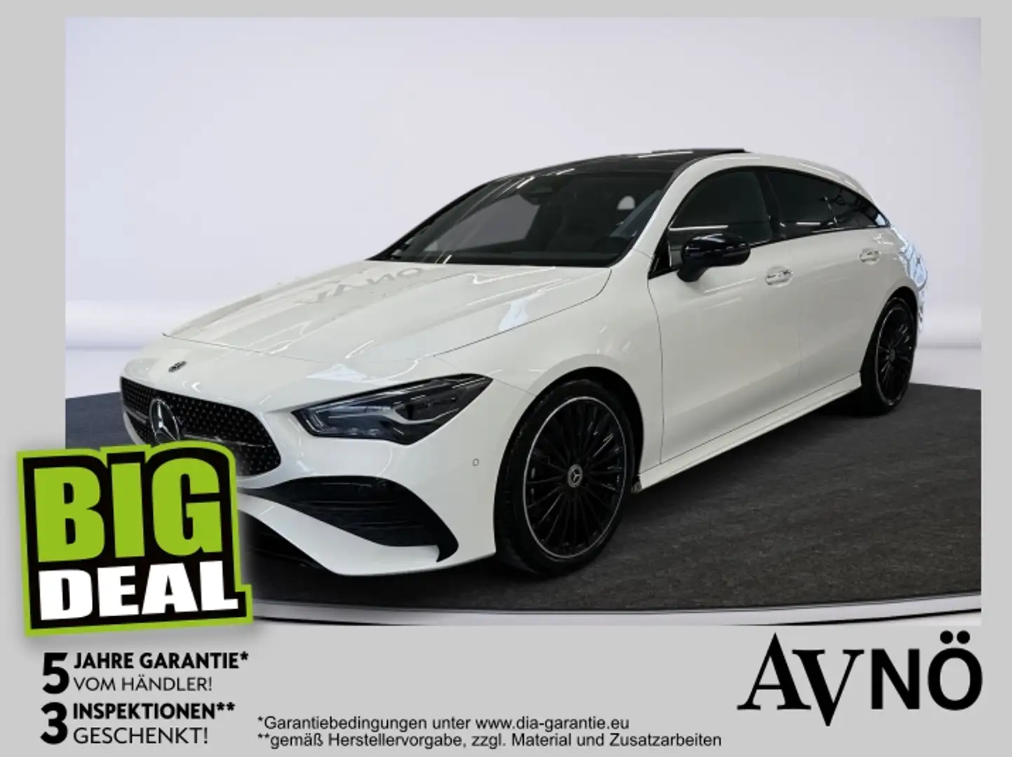 Mercedes-Benz CLA 200 SB AMG LINE PANO SD  19 ZOLL ALU Weiß - 1