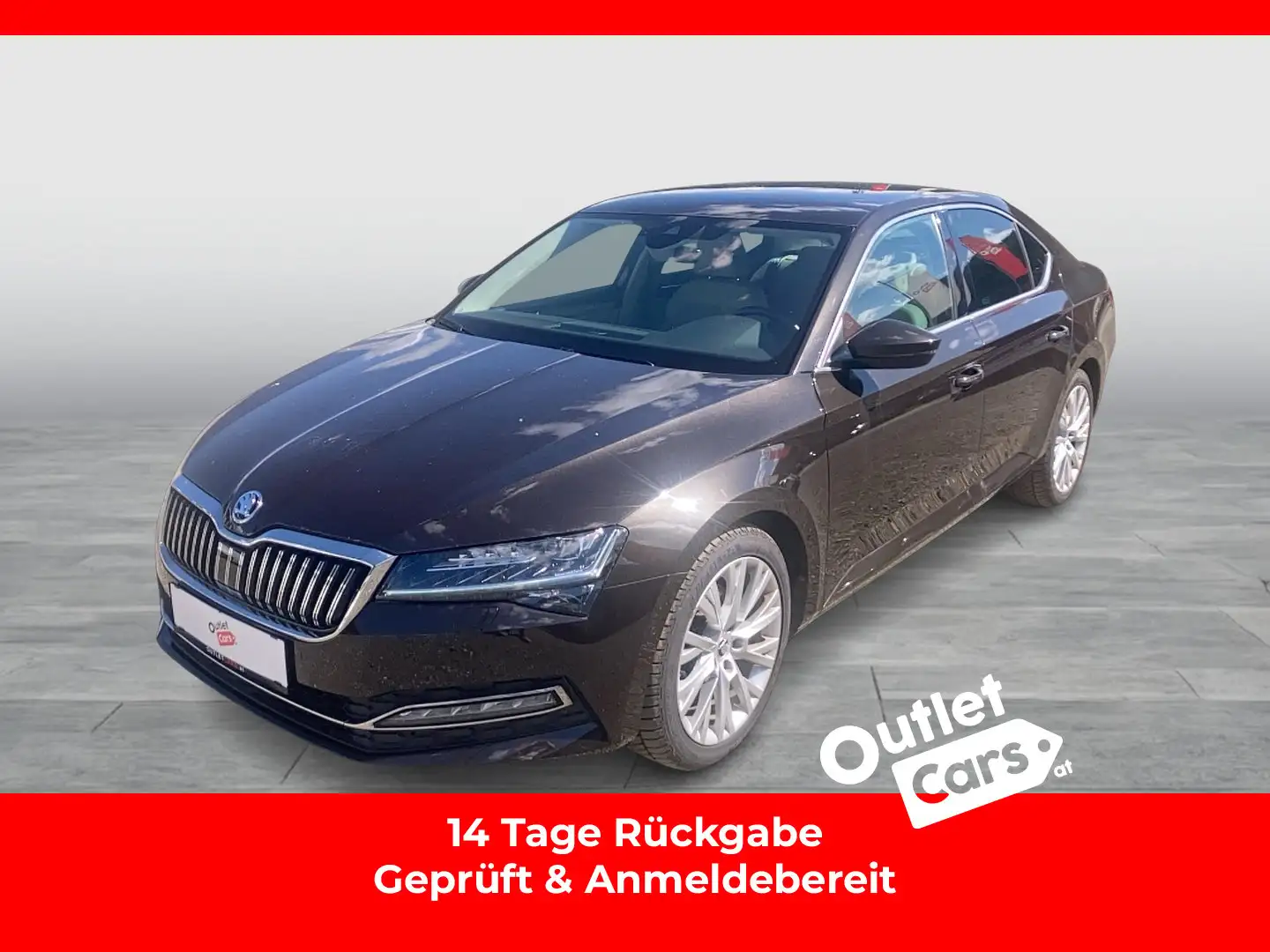 Skoda Superb 4x4 Style TDI DSG Braun - 1