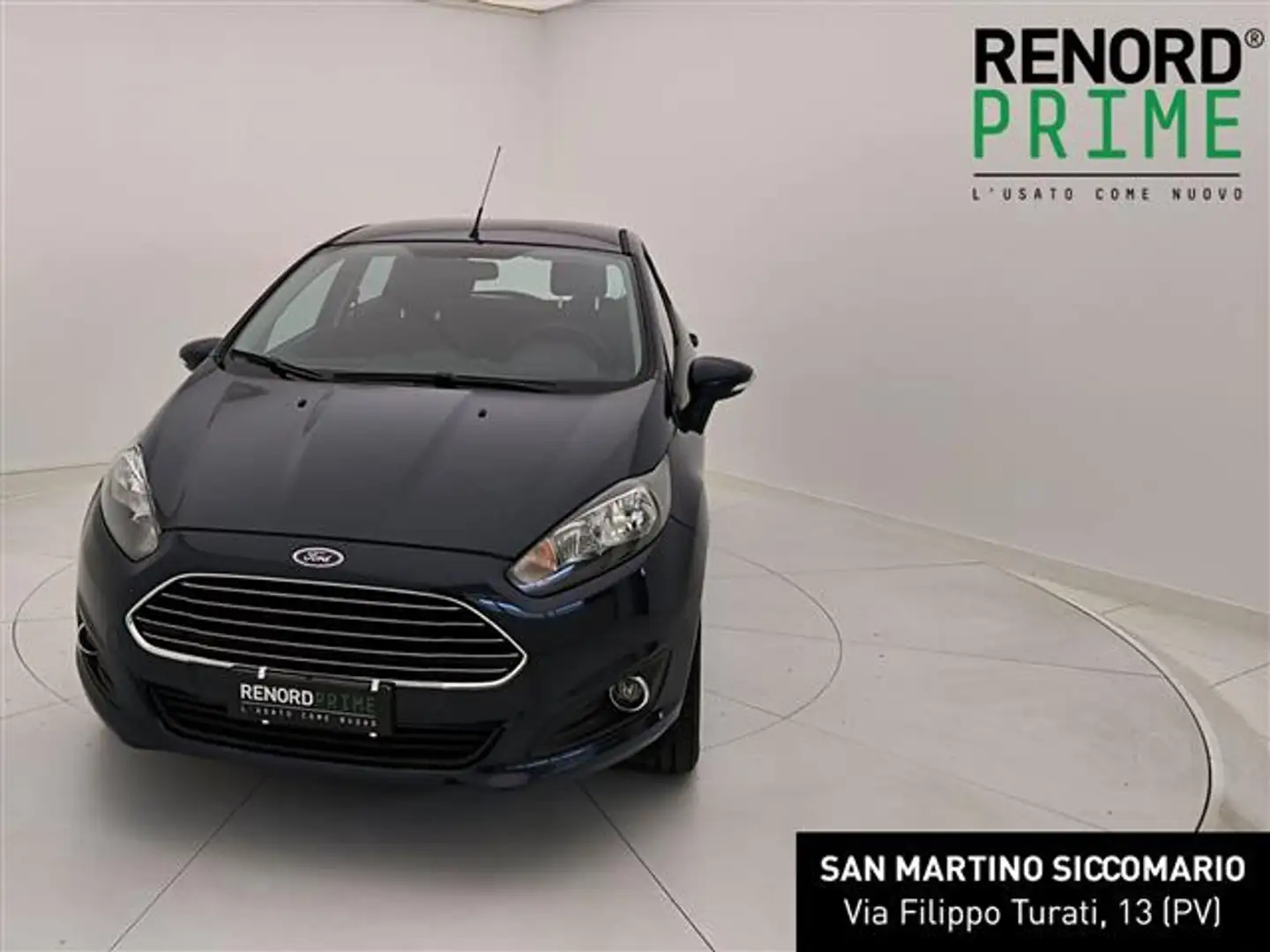 Ford Fiesta 5 Porte 1.2 60cv Titanium E6 Blu/Azzurro - 1