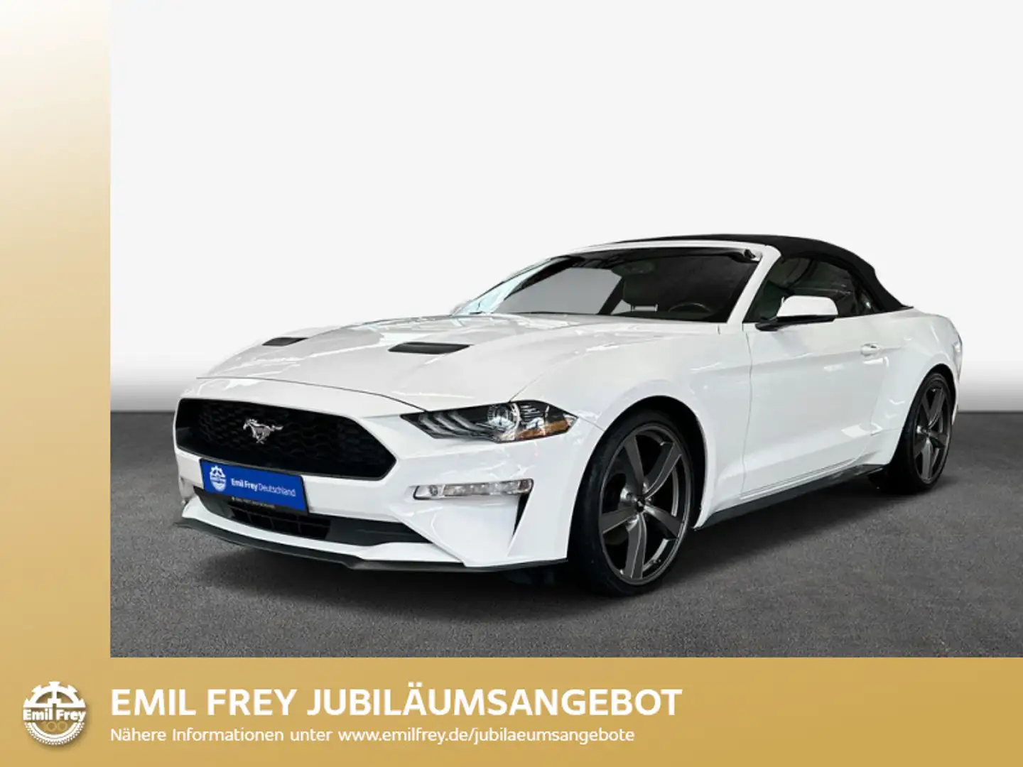 Ford Mustang Convertible 2.3 Eco Boost Aut. White - 1