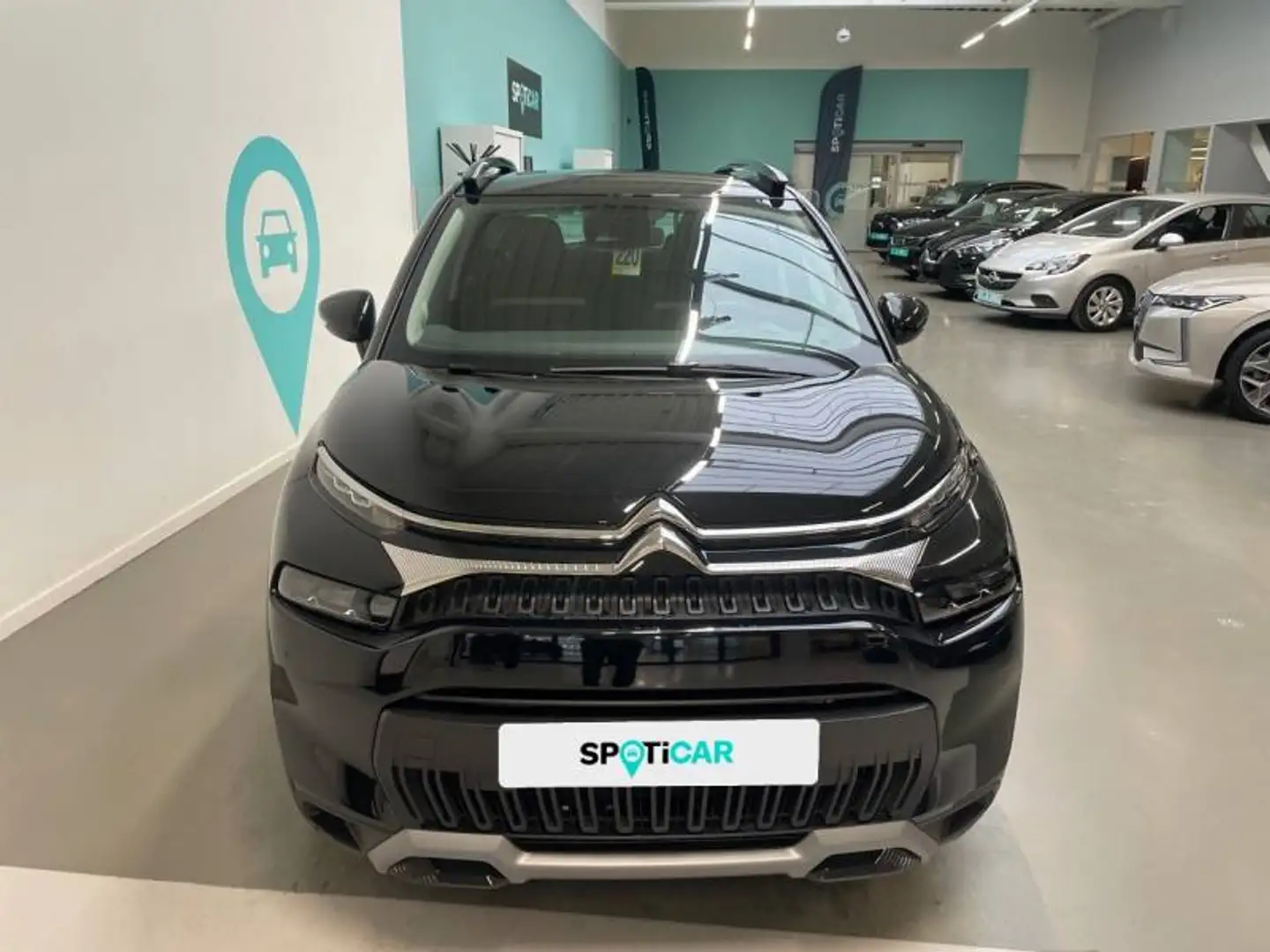 Citroen C3 Aircross 1 1.2 PureTech 110 S&S MAN6 Shine Zwart - 2