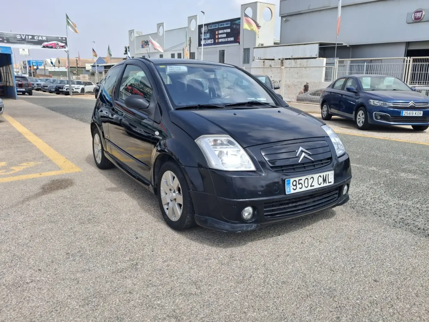 Citroen C2 1.4i VTR Sensodrive Schwarz - 1