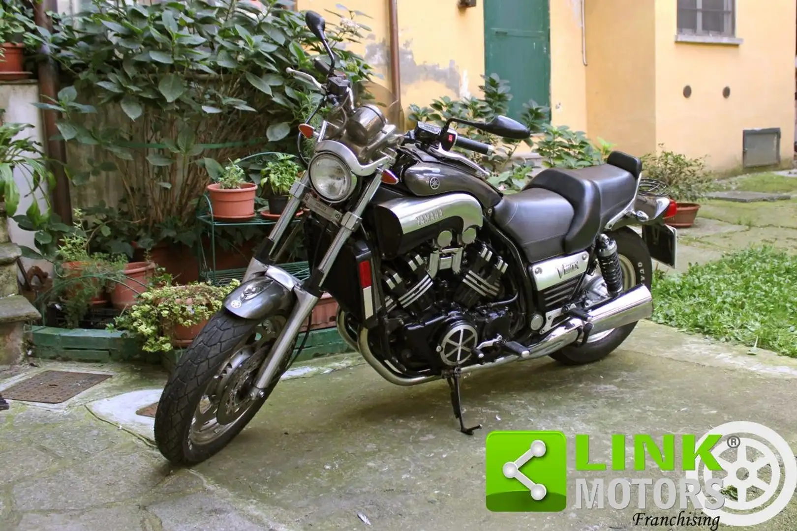 Yamaha Vmax 1200 102 CV Power Cruiser Grigio - 1
