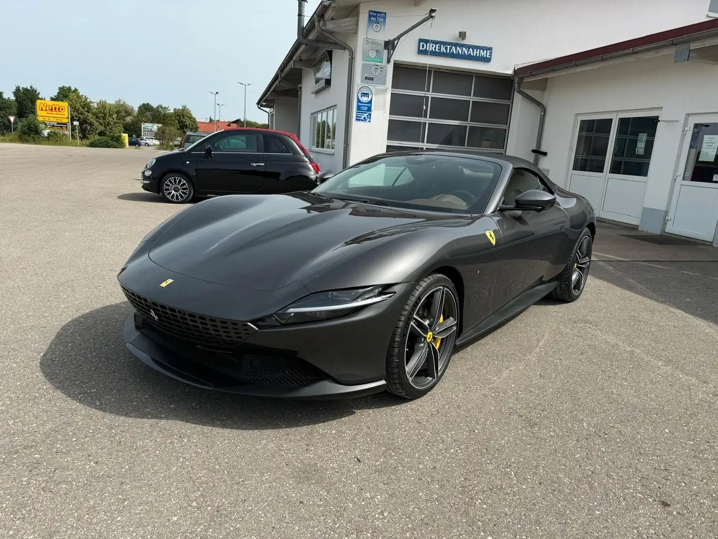 Ferrari Roma 3.9 T V8 Spider DCT,  in CANNA DI FUCILE Gris - 1