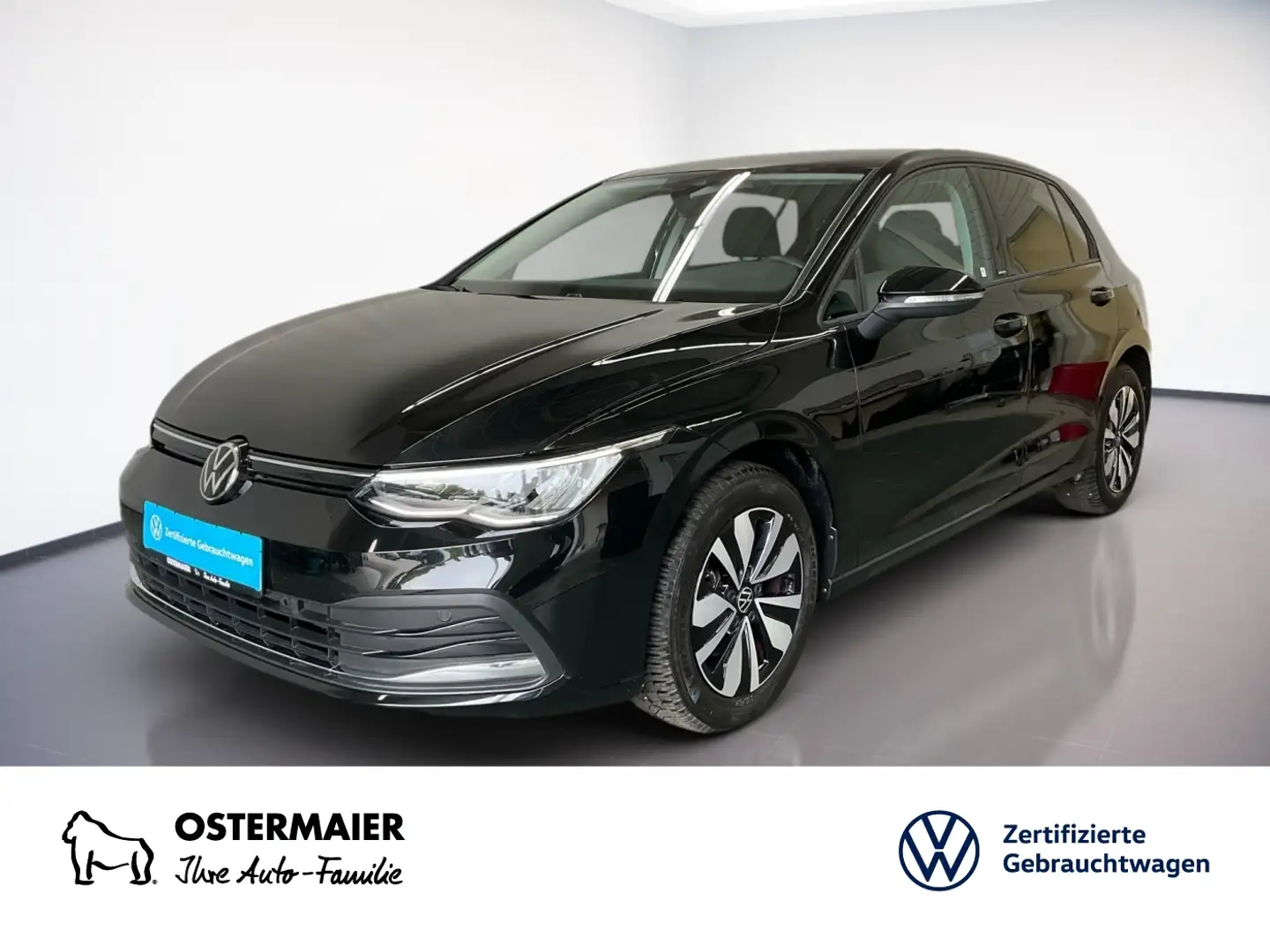 Volkswagen Golf VIII MOVE 1.0TSI 110PS ACC.5J-G.AHK.STHZG.NAVI+VC. Noir - 1